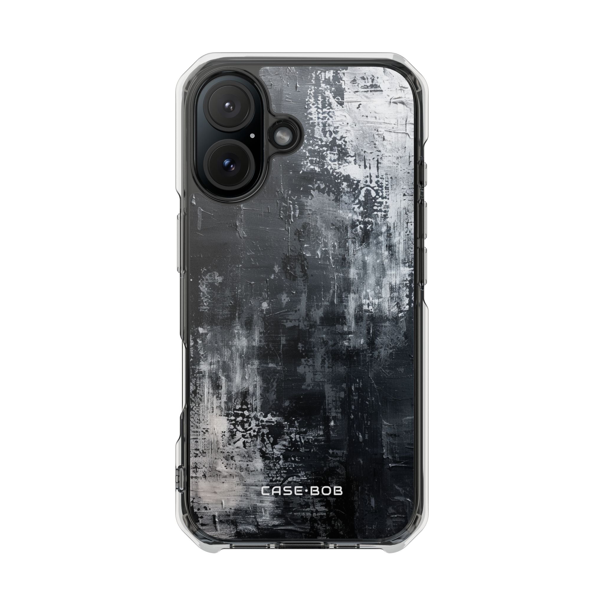 Textured Blackscape iPhone 15 Case - Impact