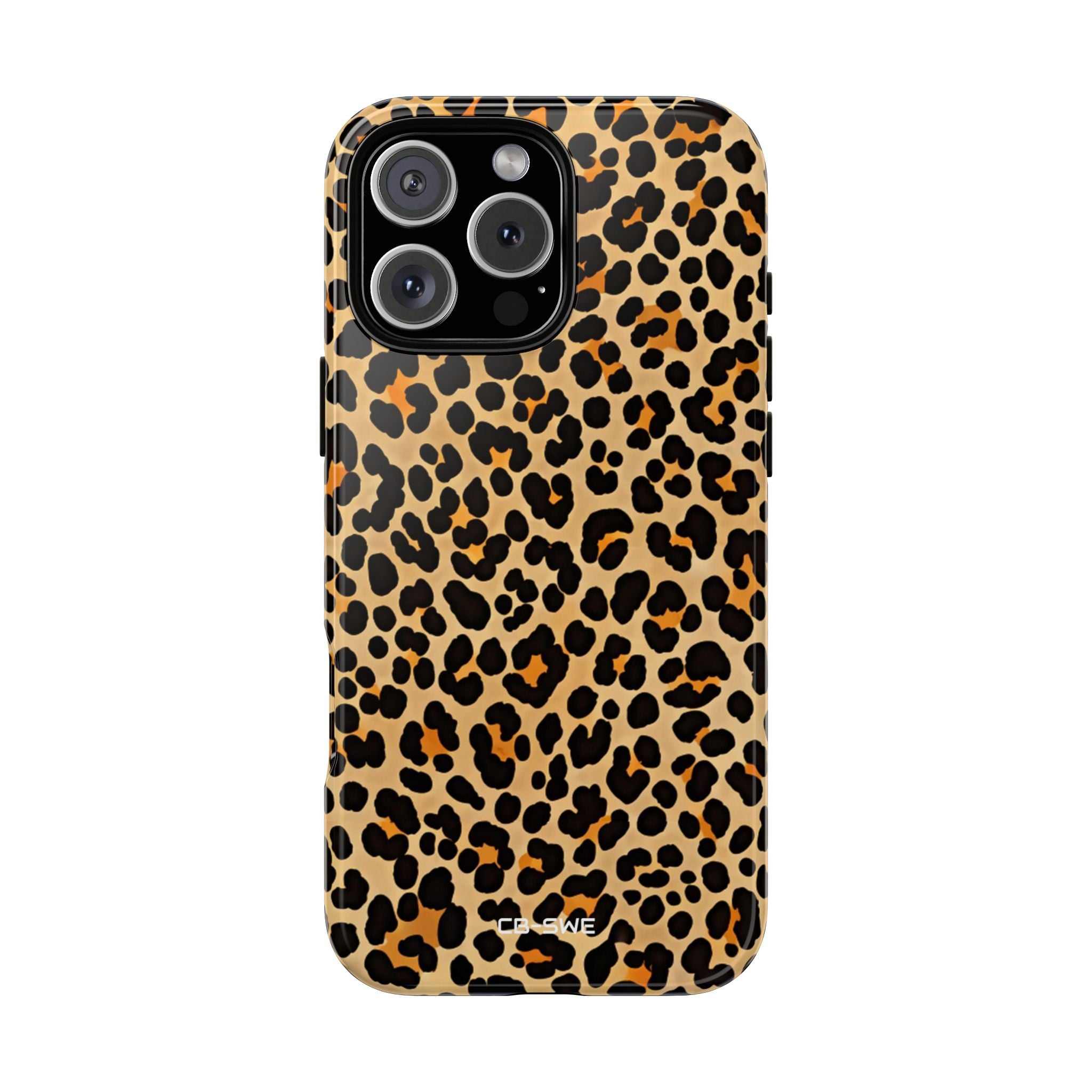 Leopard Print Elegance - iPhone Case