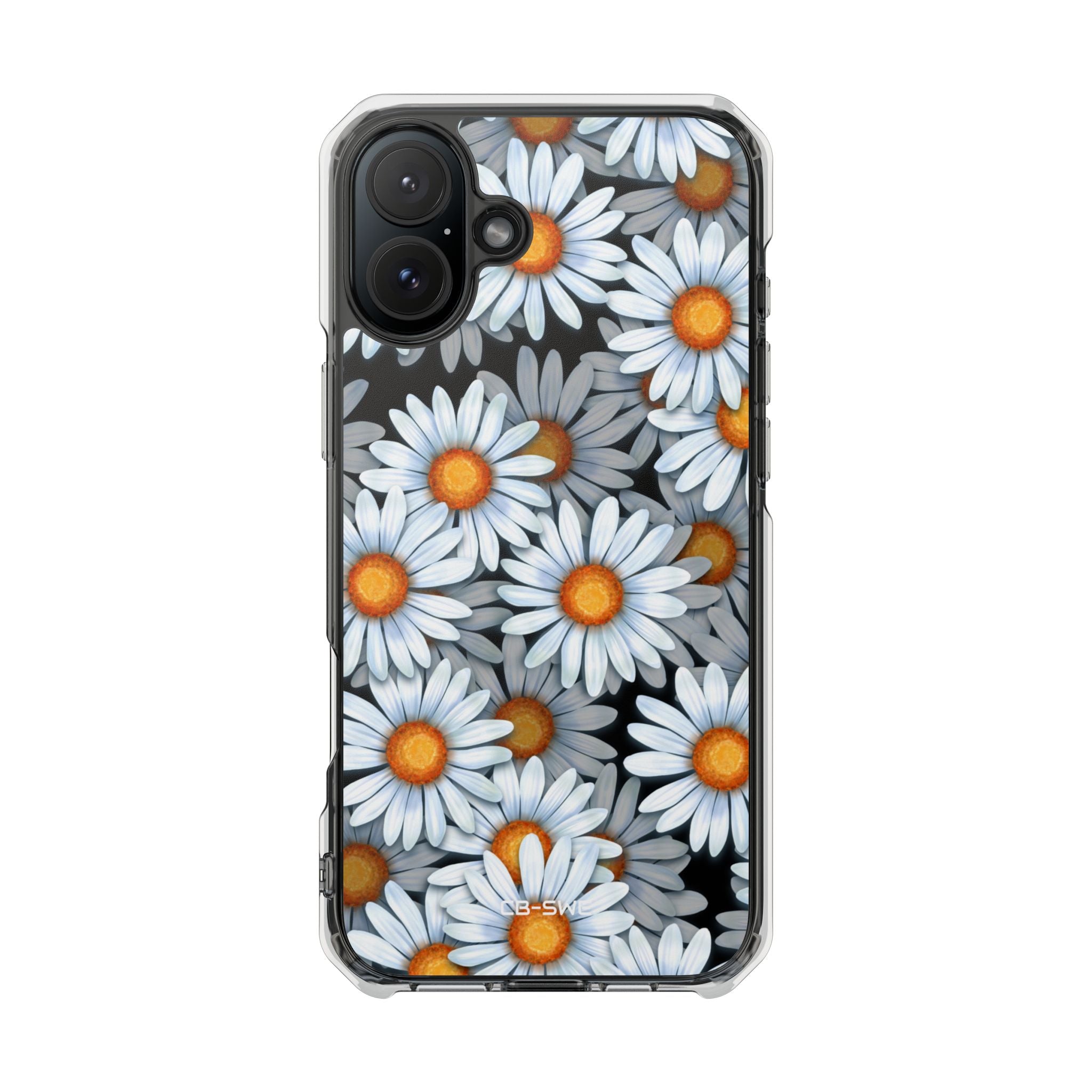Daisies In Contrast iPhone Case - Impact
