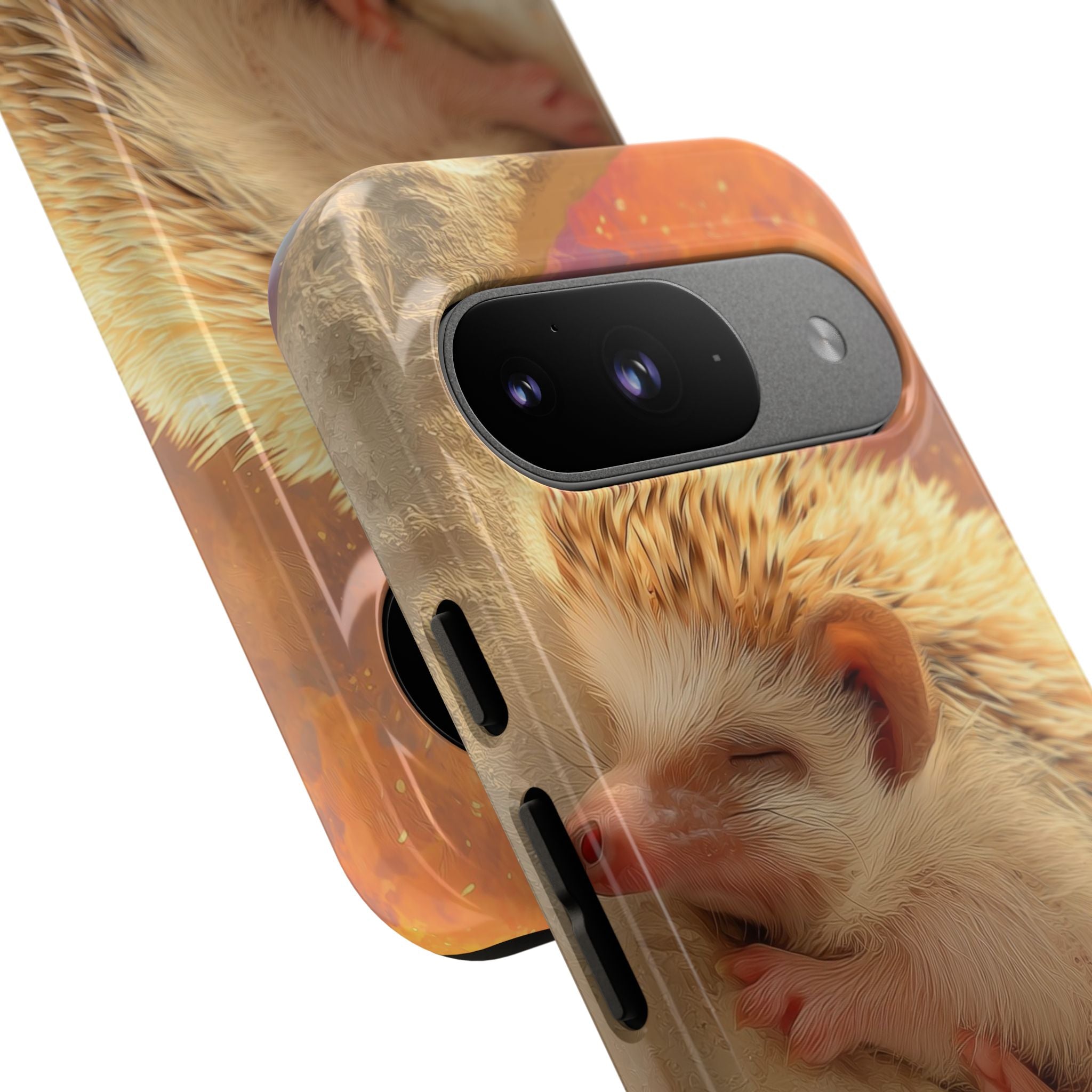 Hedgehog Rests Dreaming - Google Pixel Case
