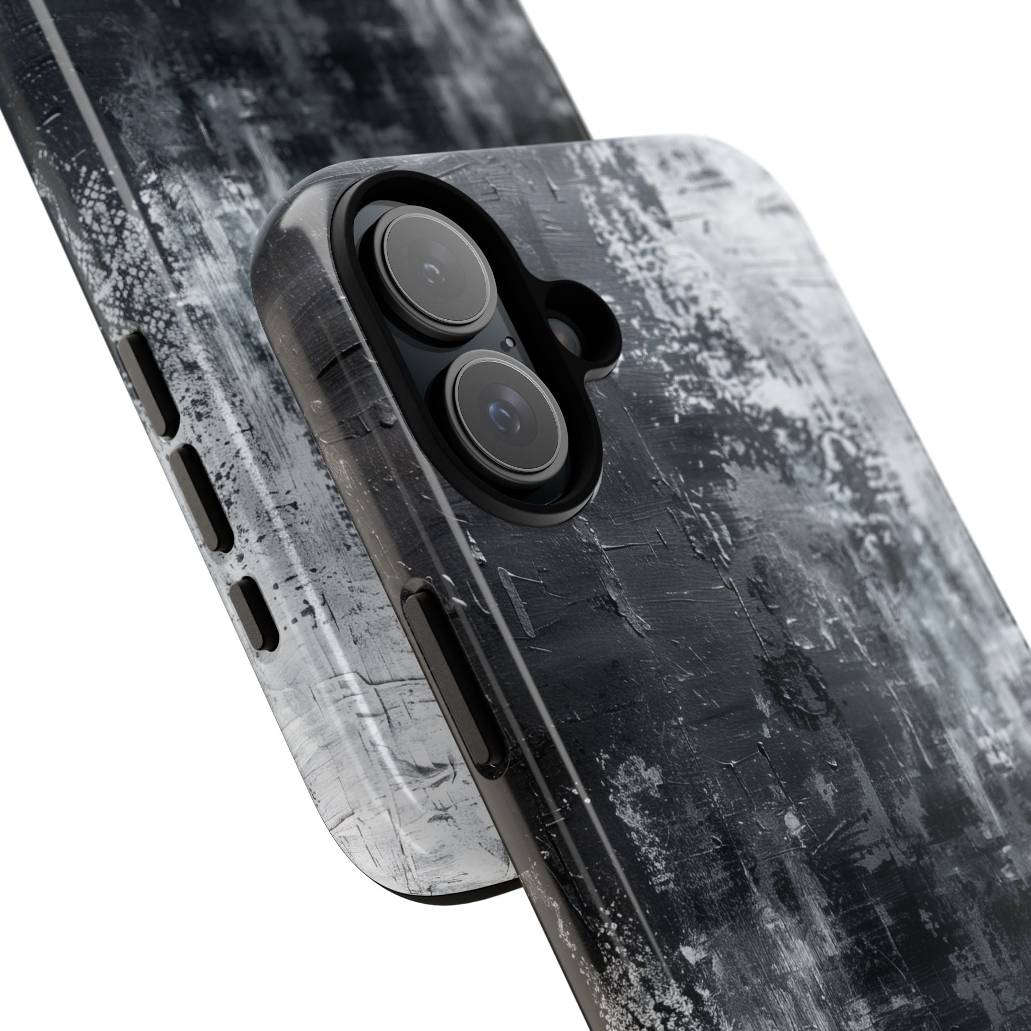 Black Gradient iPhone 16 Plus Case - Tough