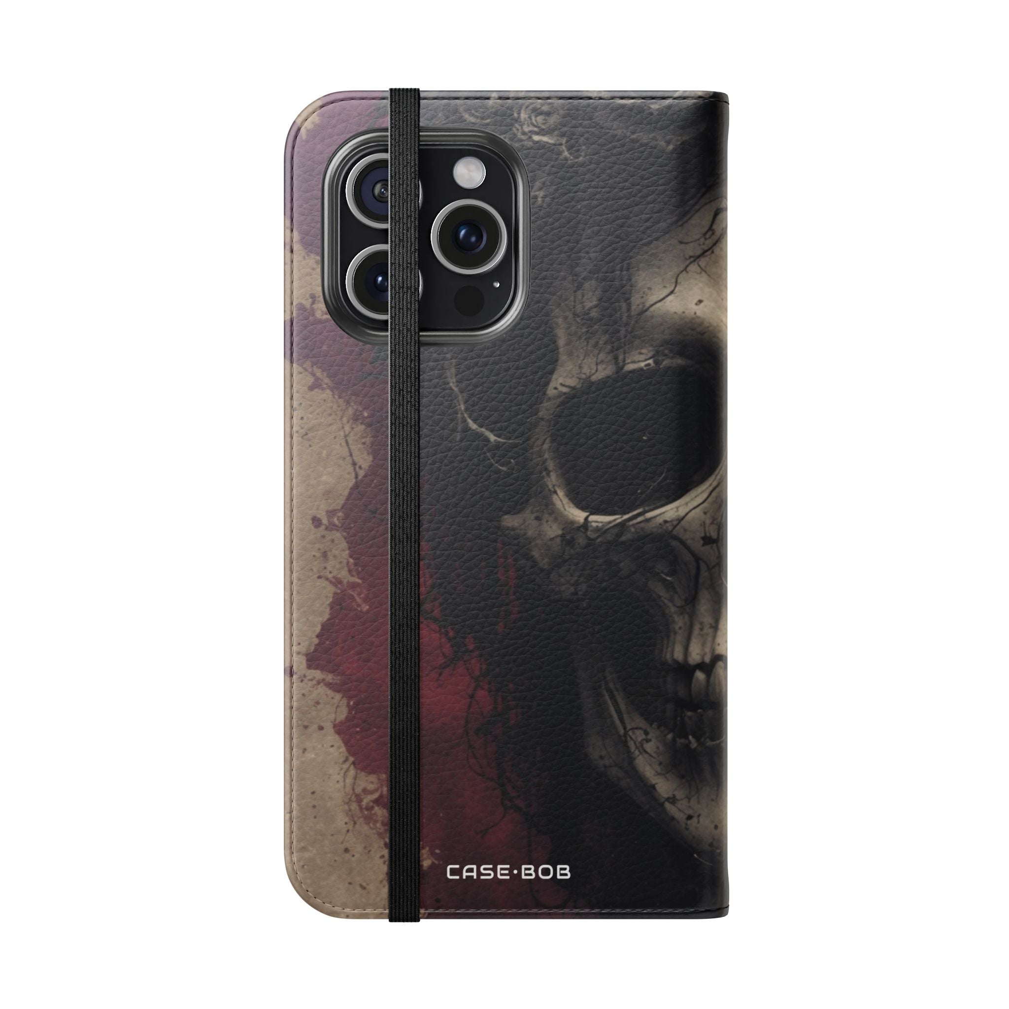 Skull Thorn Crown - iPhone 15 Pro Max Case - Wallet