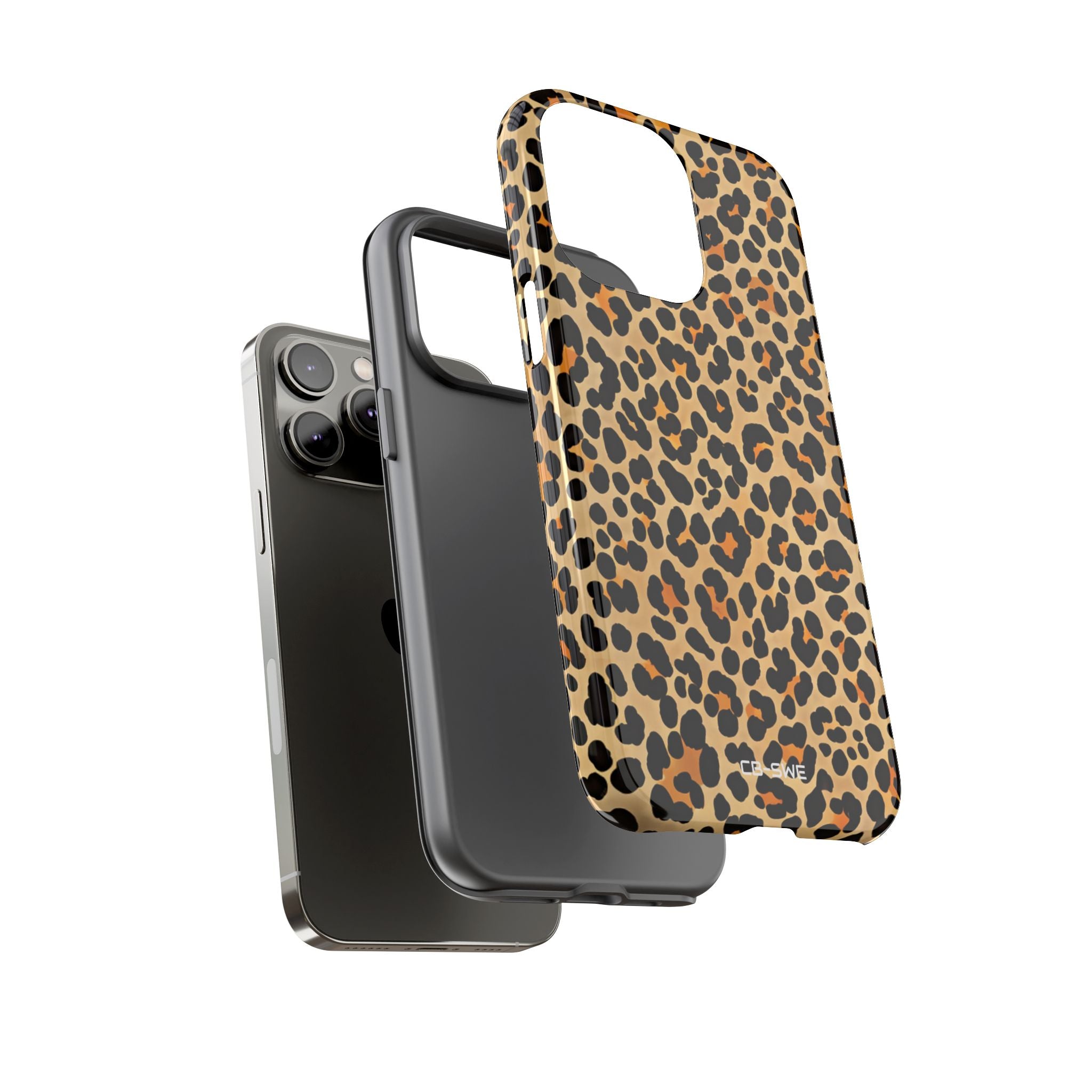 Leopard Print Elegance - iPhone Case