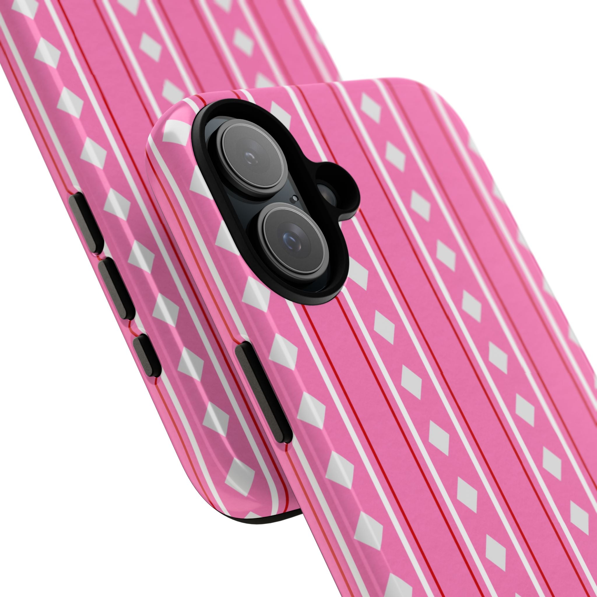 Pink Diamonds Symmetry - iPhone Case