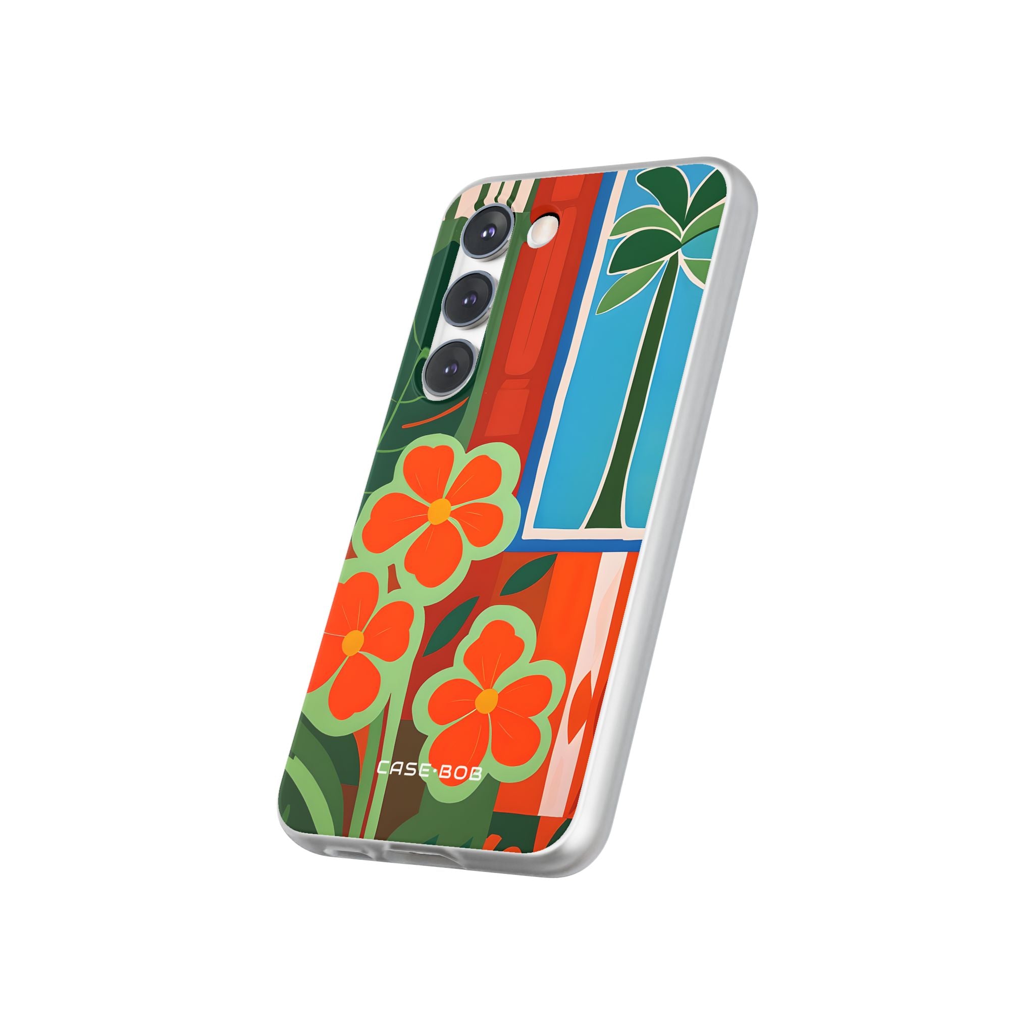 Orange Blossom Burst Samsung S23 Case - Soft