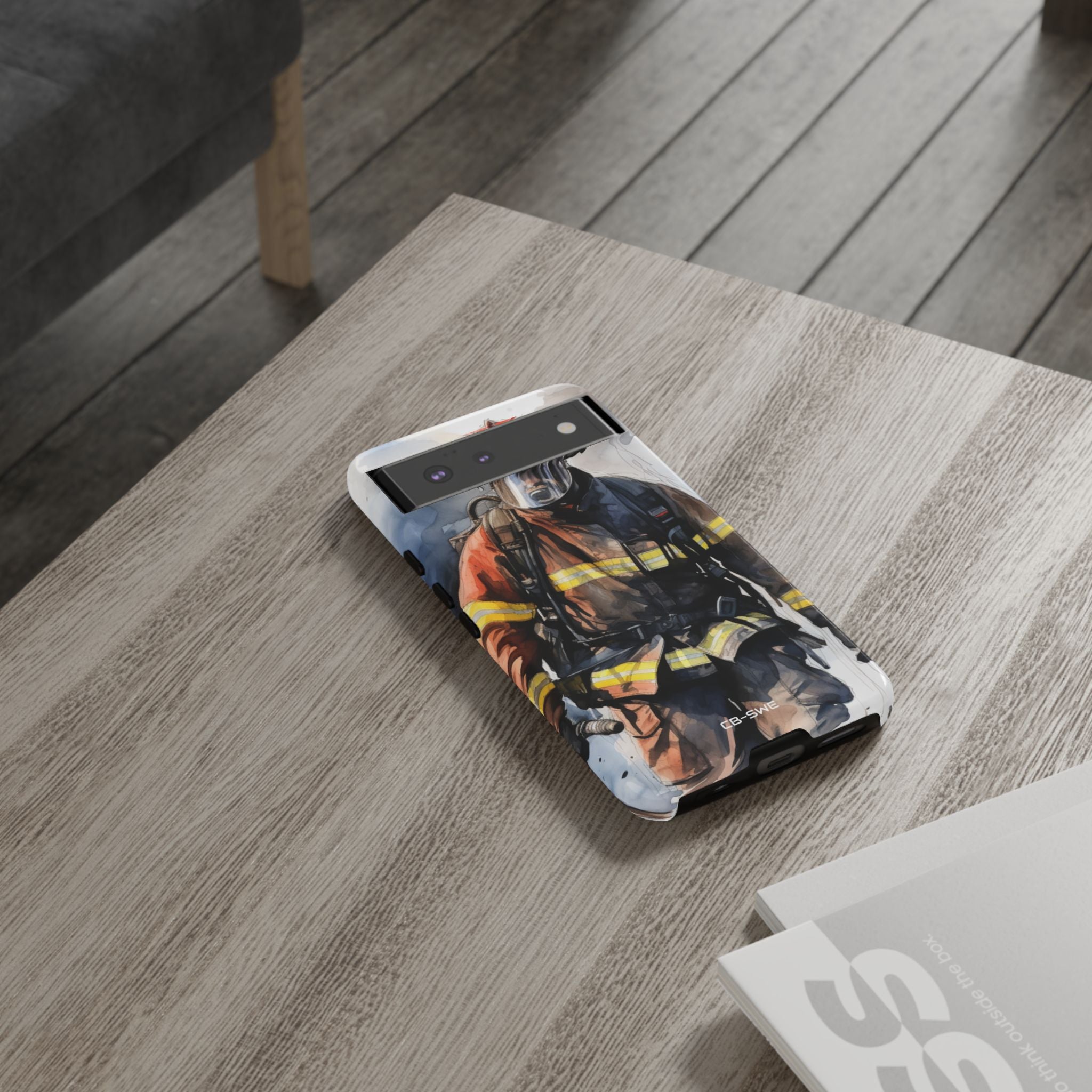 Firefighter In Motion - Google Pixel Case