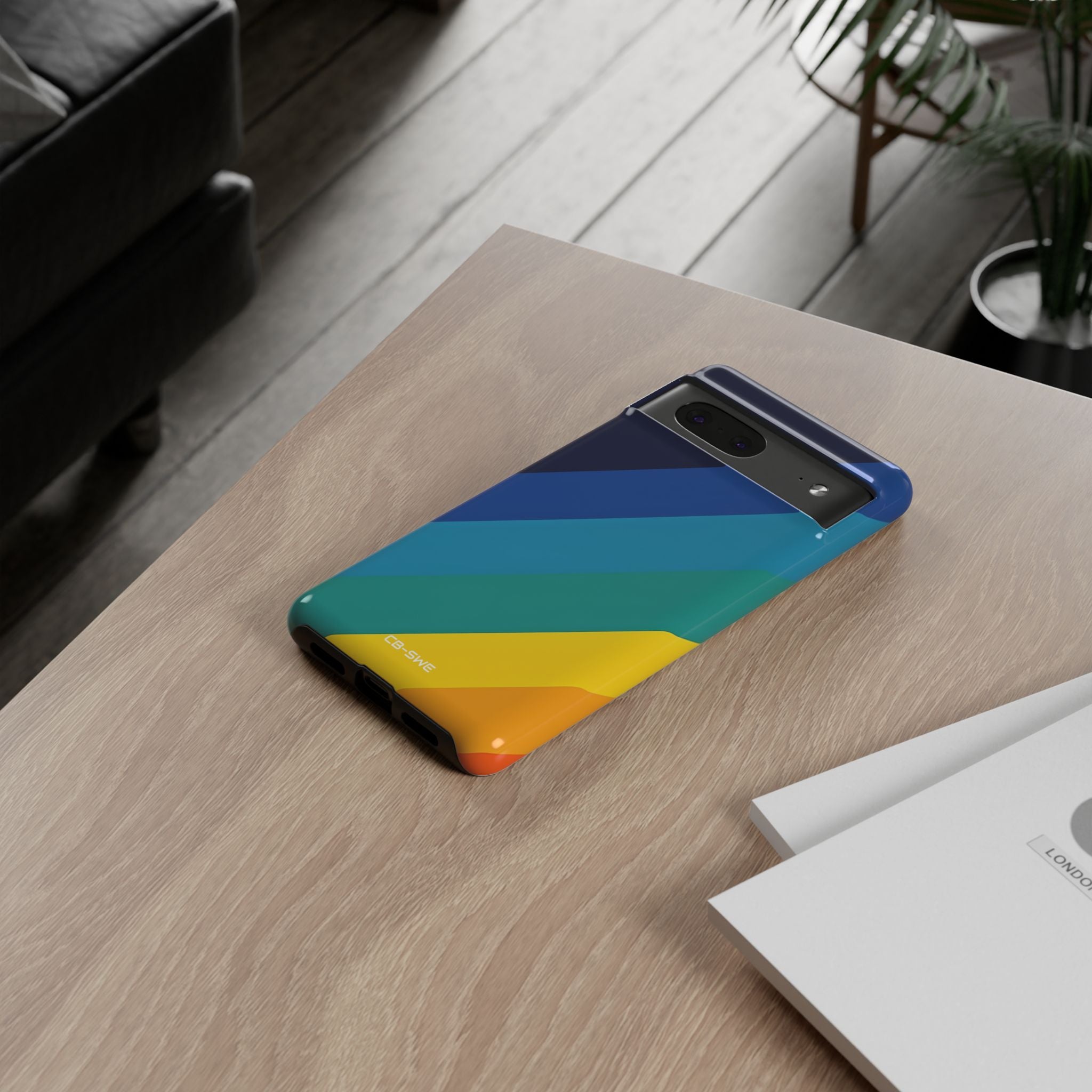 Diagonal Color Spectrum - Google Pixel Case