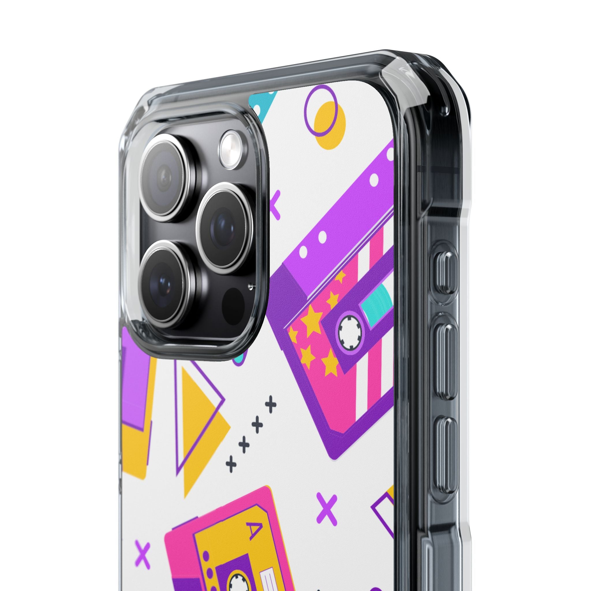 Retro Cassette Chaos iPhone Case - Impact