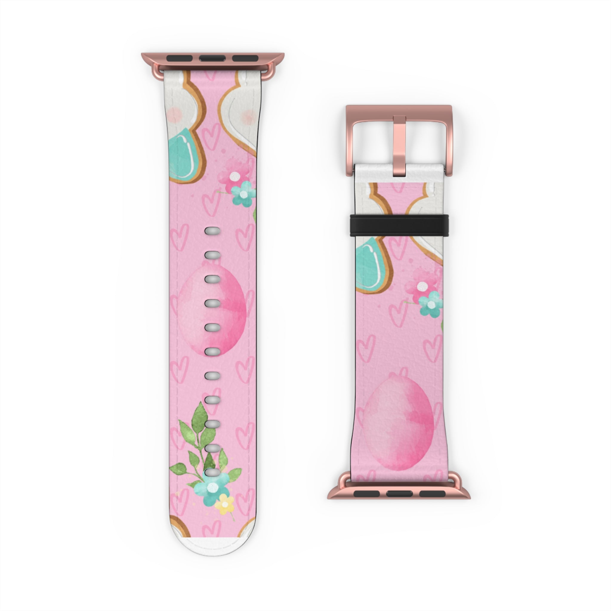 Blushing Bunny Bloom - Watch Band