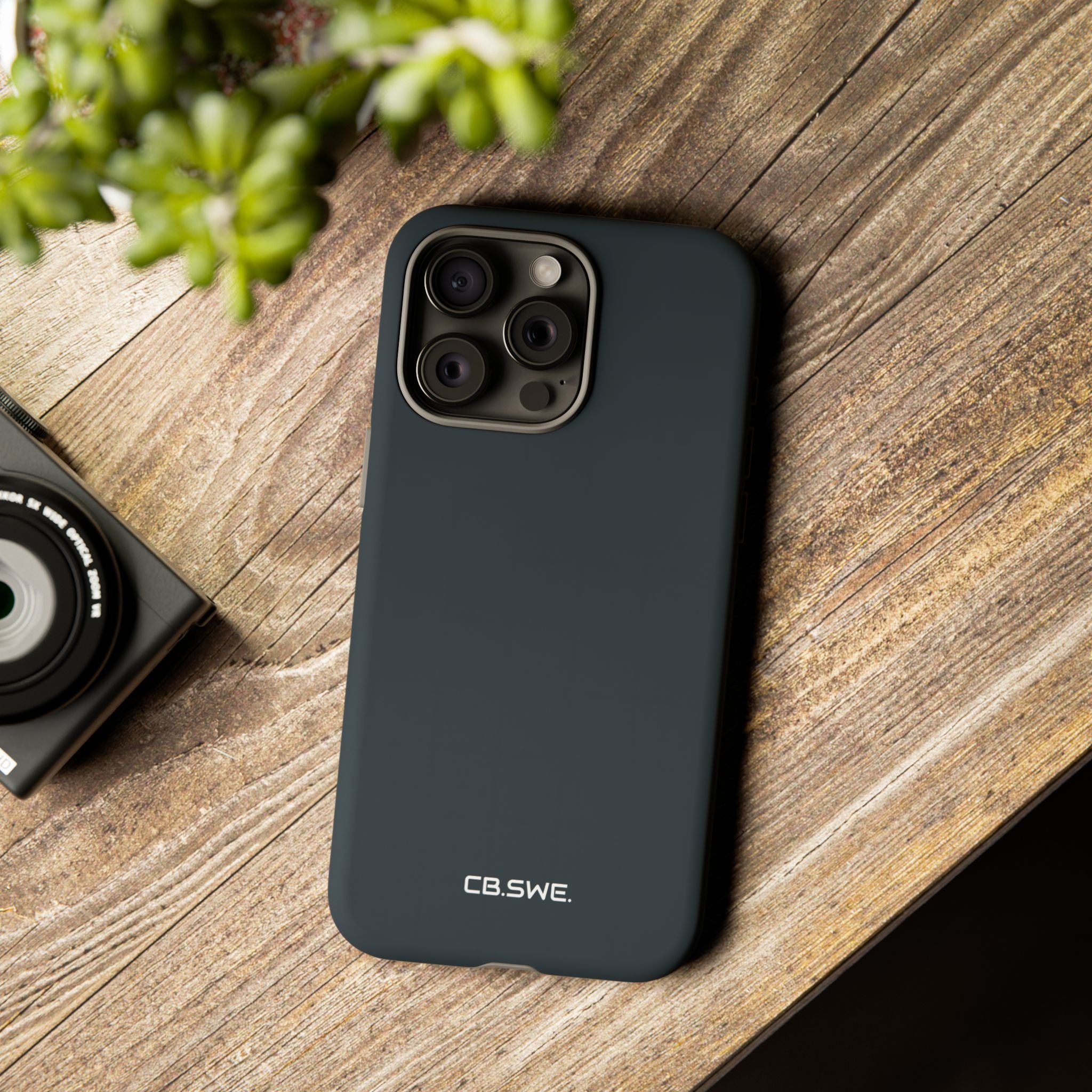 Gunmetal iPhone Hülle - Robust