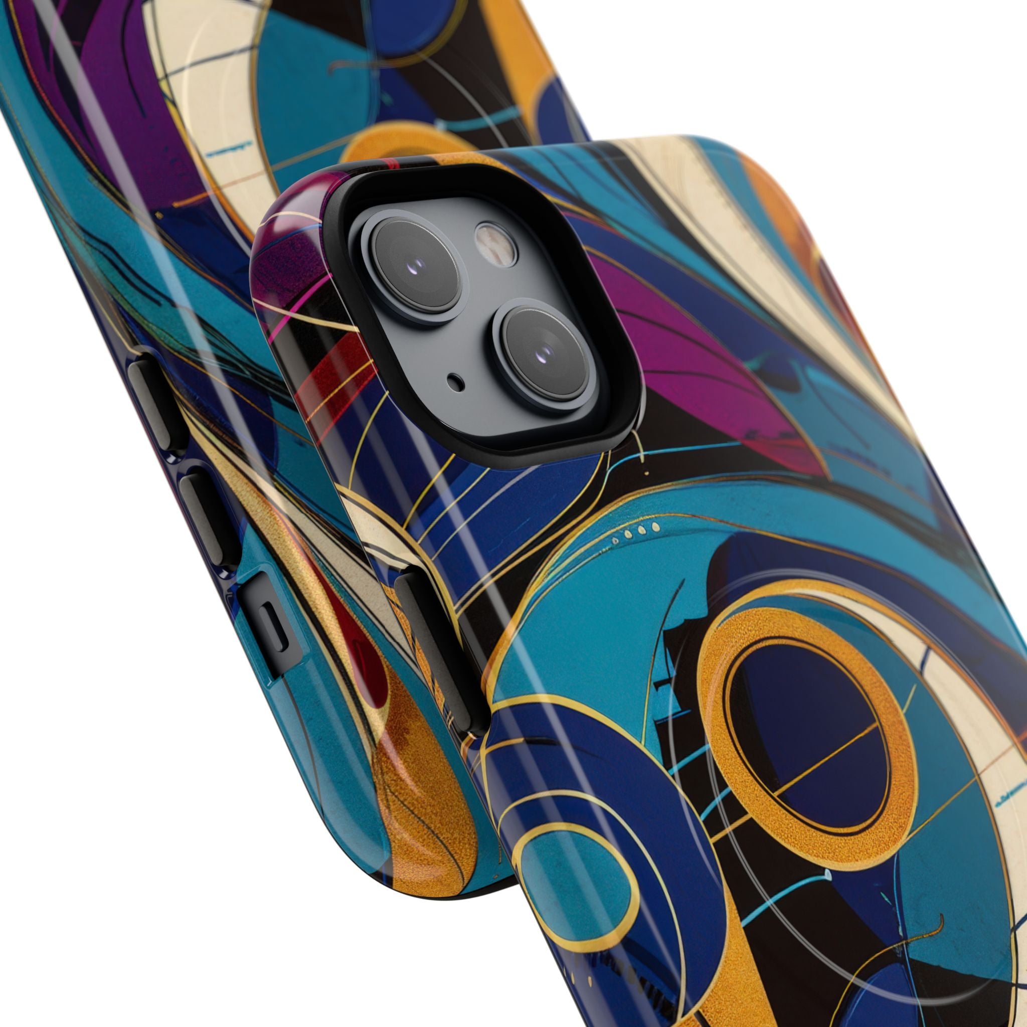 Swirling Copper Dreams iPhone 14 - Tough+