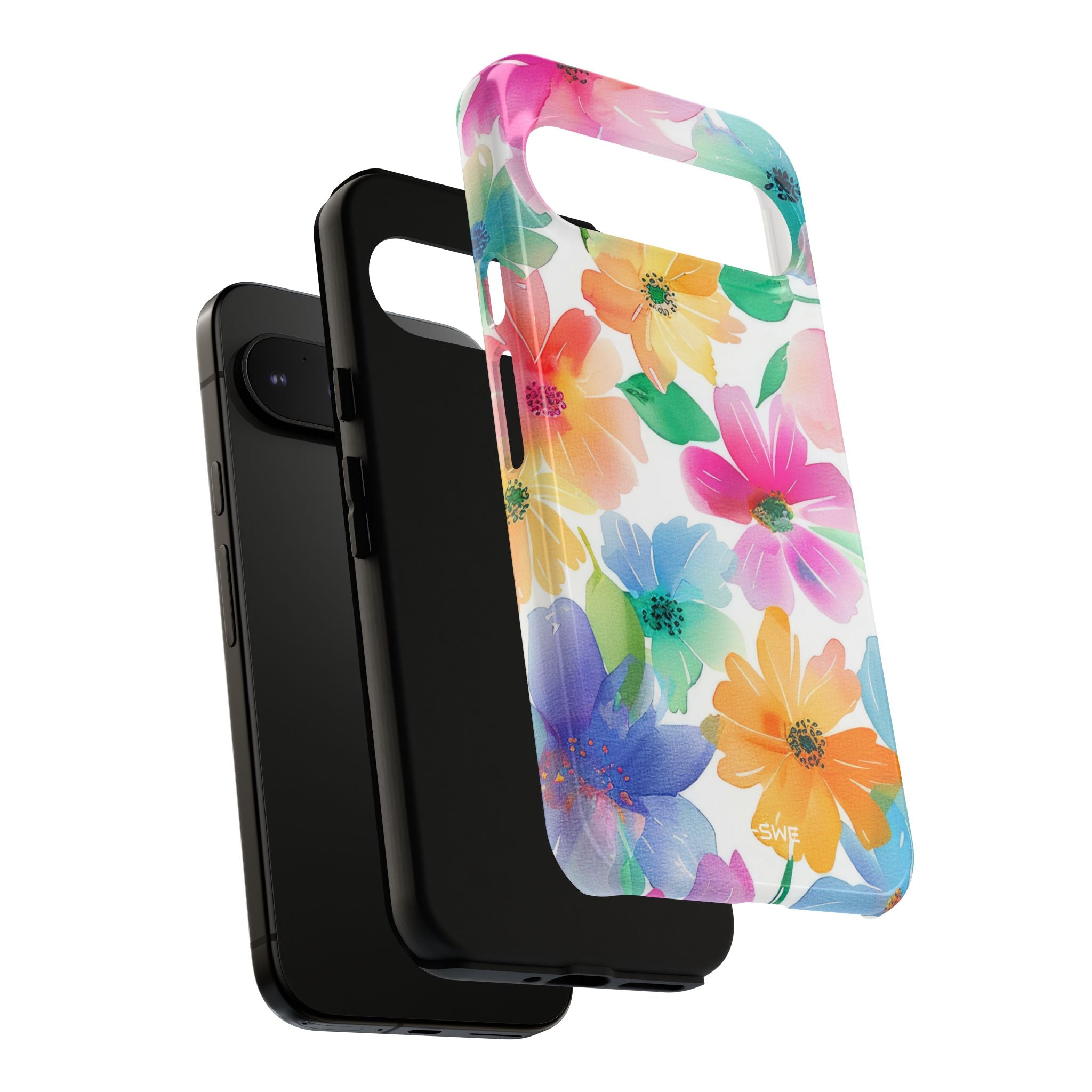 Vibrant Floral Impression - Google Pixel Case