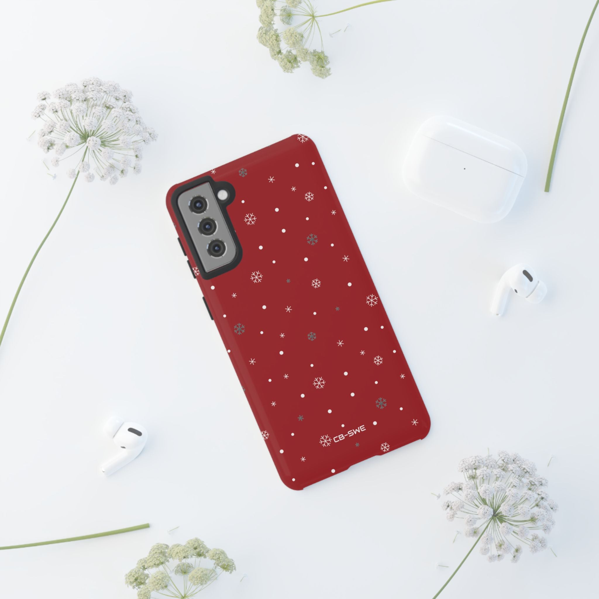 Snowflakes Dance Joyfully - Samsung Case