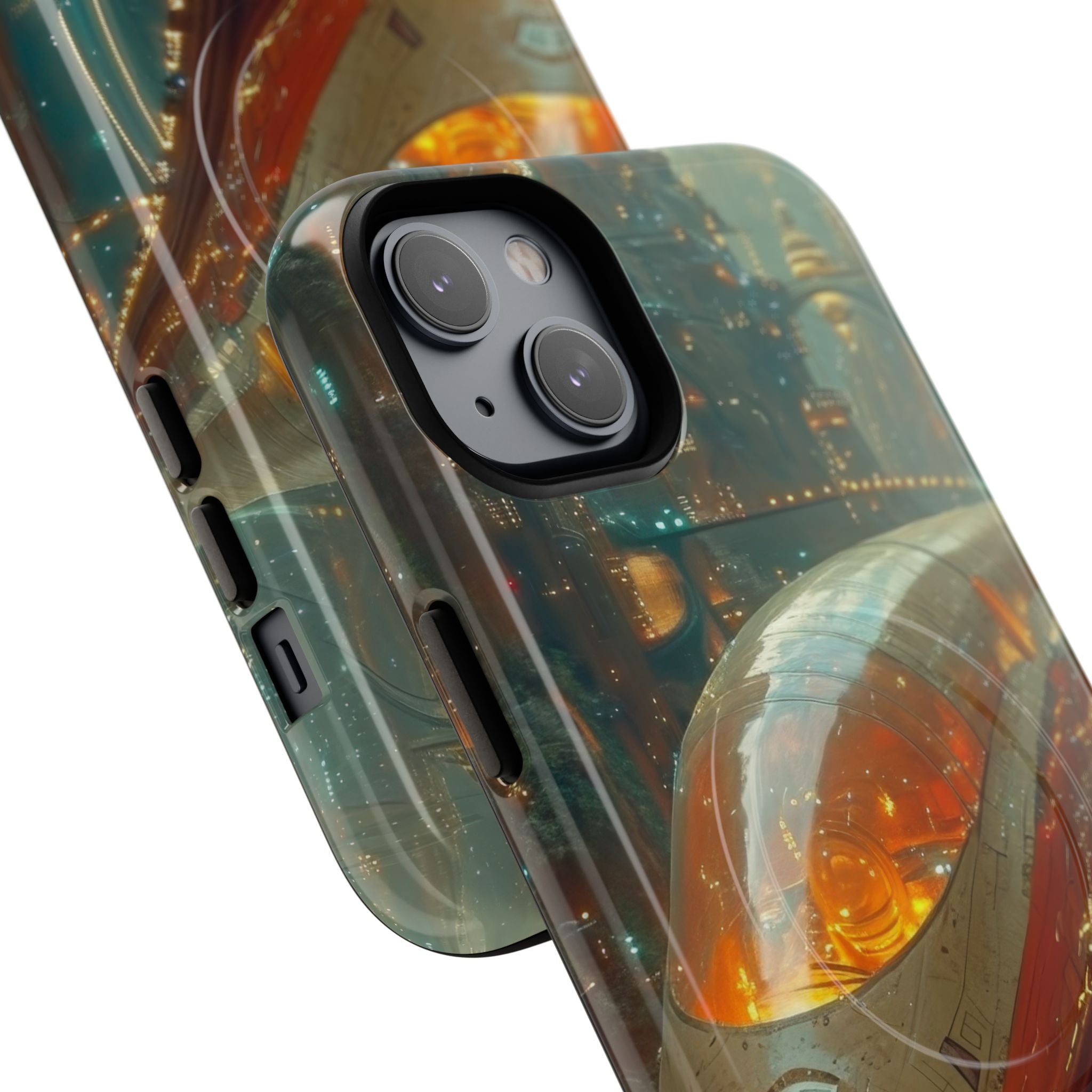 Futuristic Train Odyssey iPhone 14 - Tough+