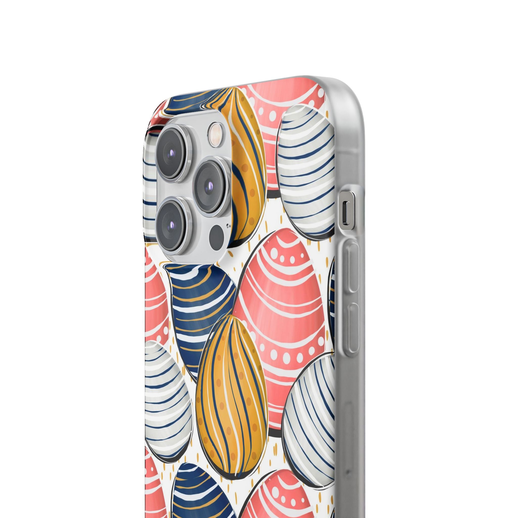 Pastel Eggs iPhone 14 Pro Max Case - Soft