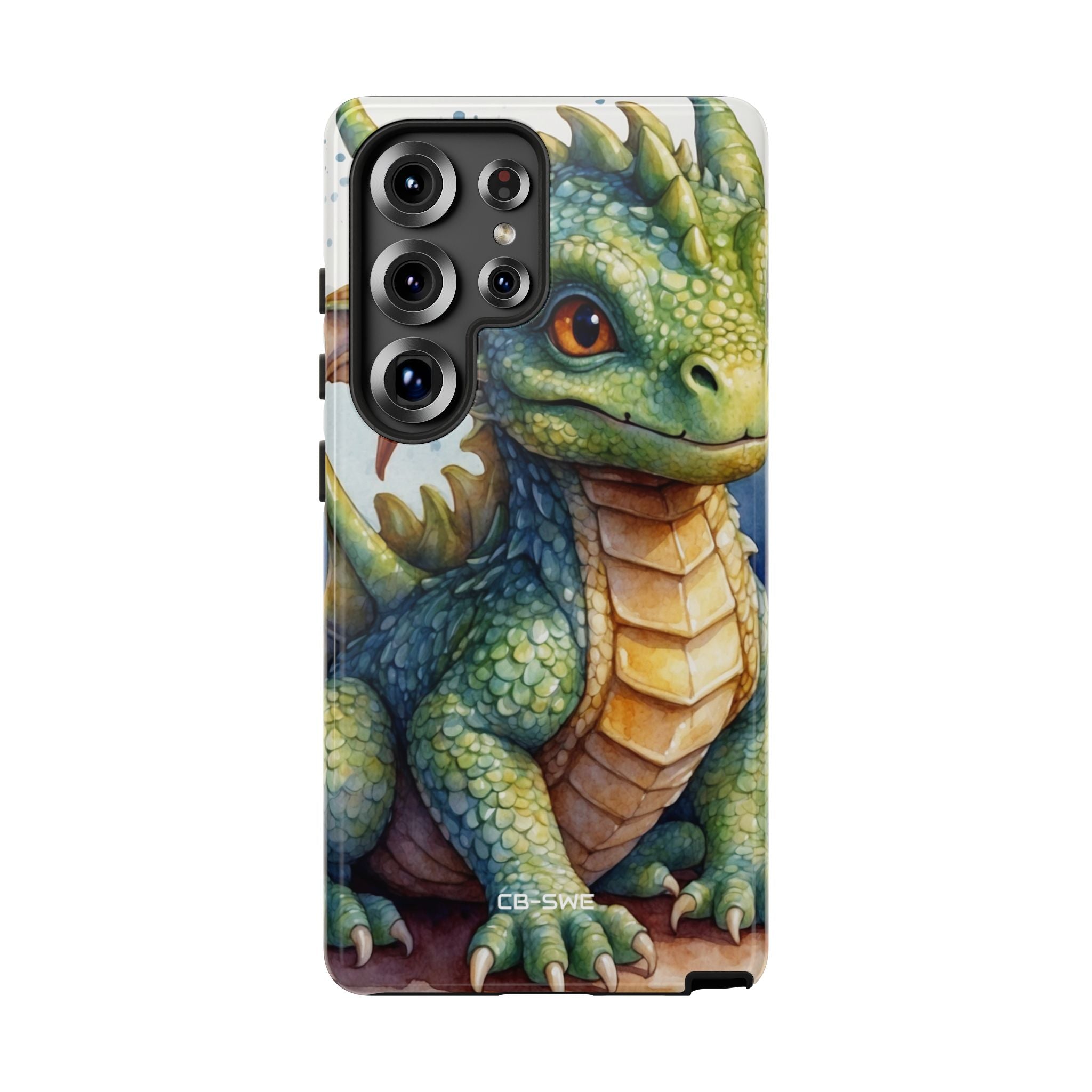 Green Dragon Smiles - Samsung Case