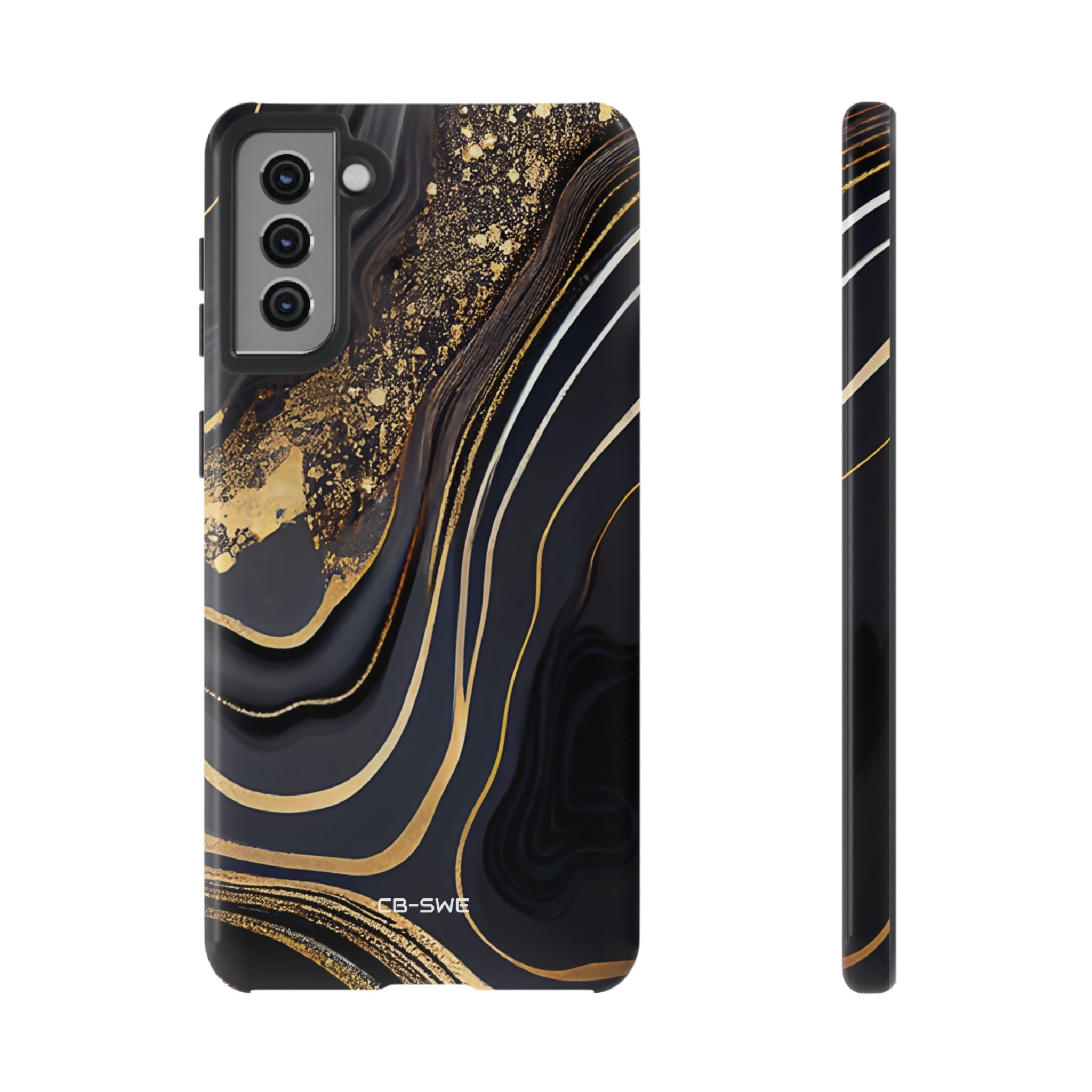Elegant Gold Streams - Samsung Case
