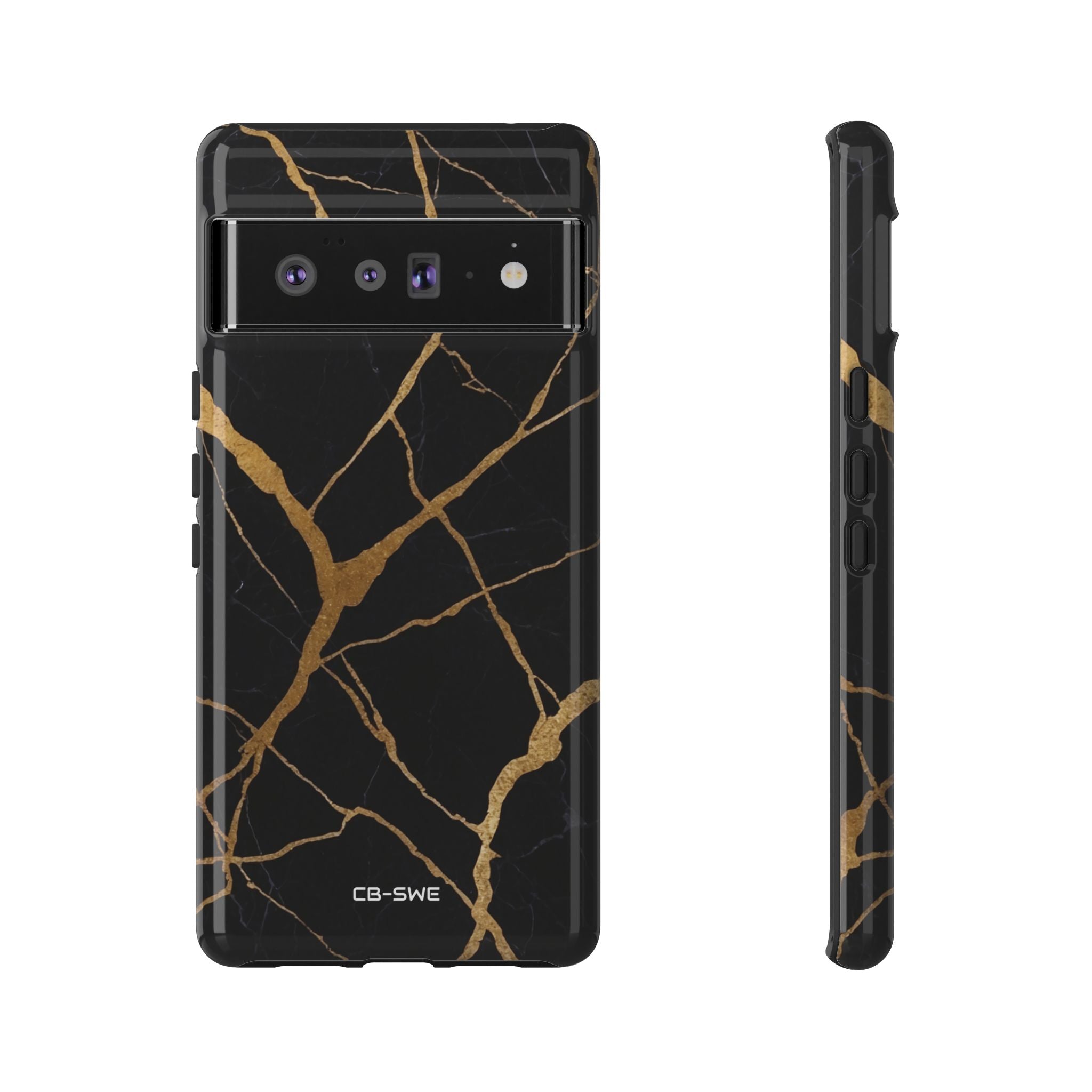 Golden Veins Twist - Google Pixel Case