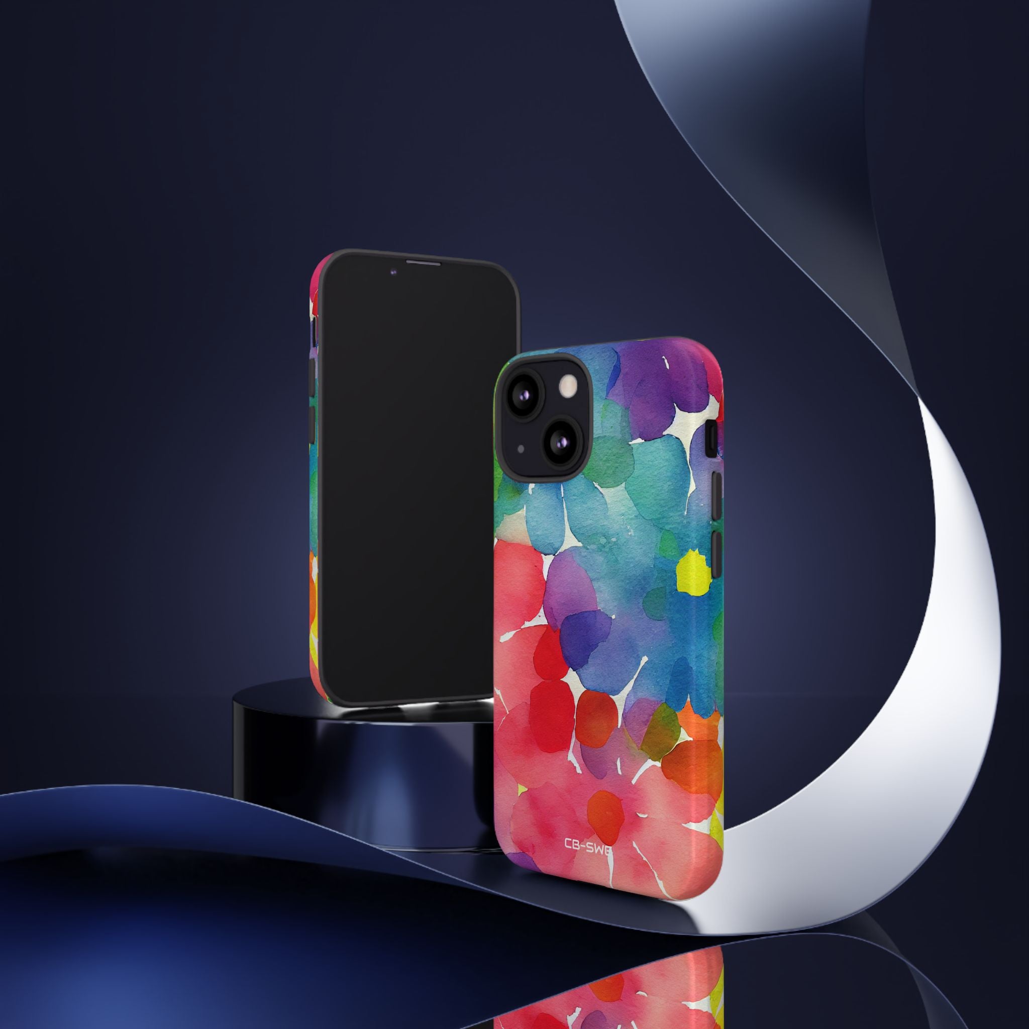 Fluid Color Petals - iPhone Case