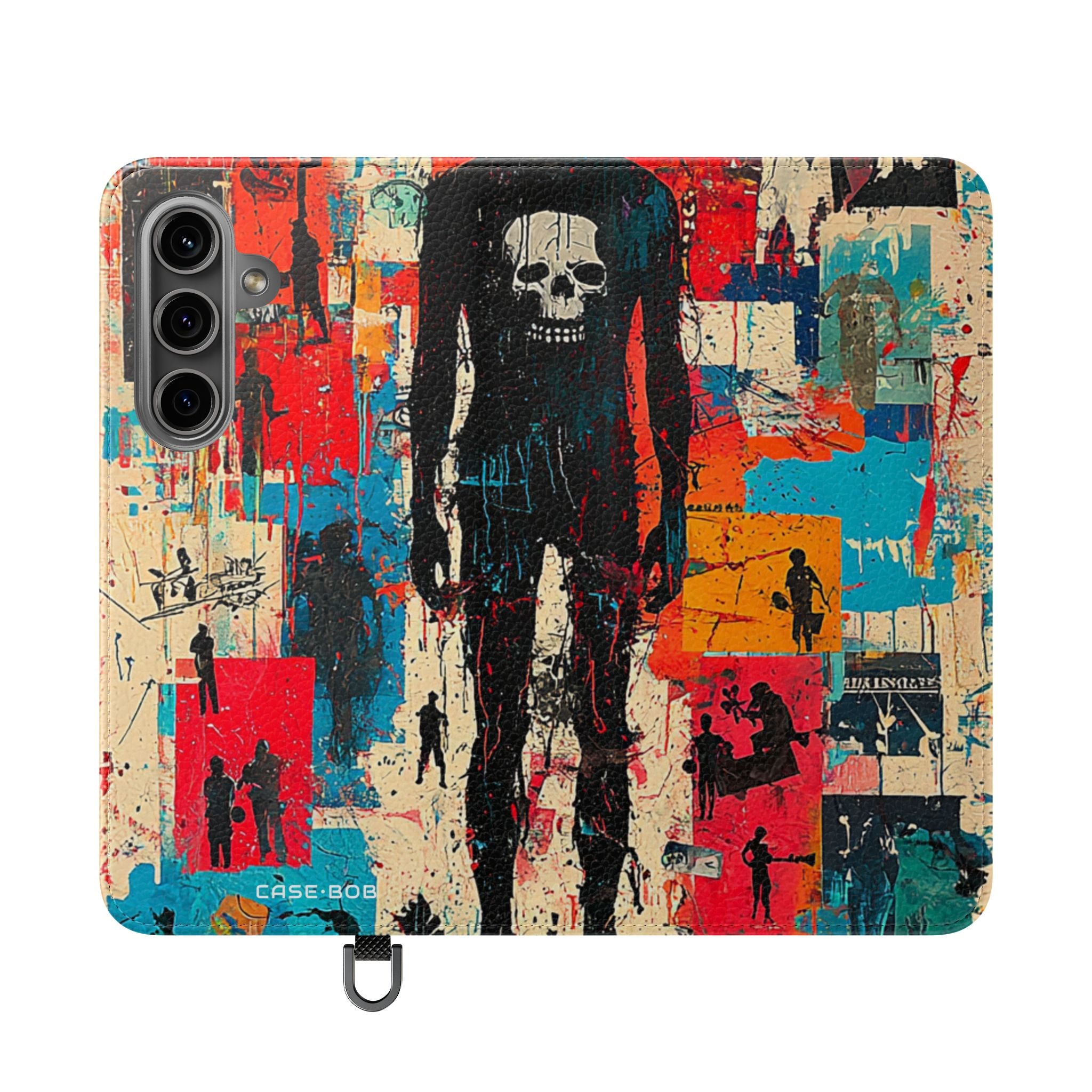 Skull Shadow - Samsung S24 Case - Wallet