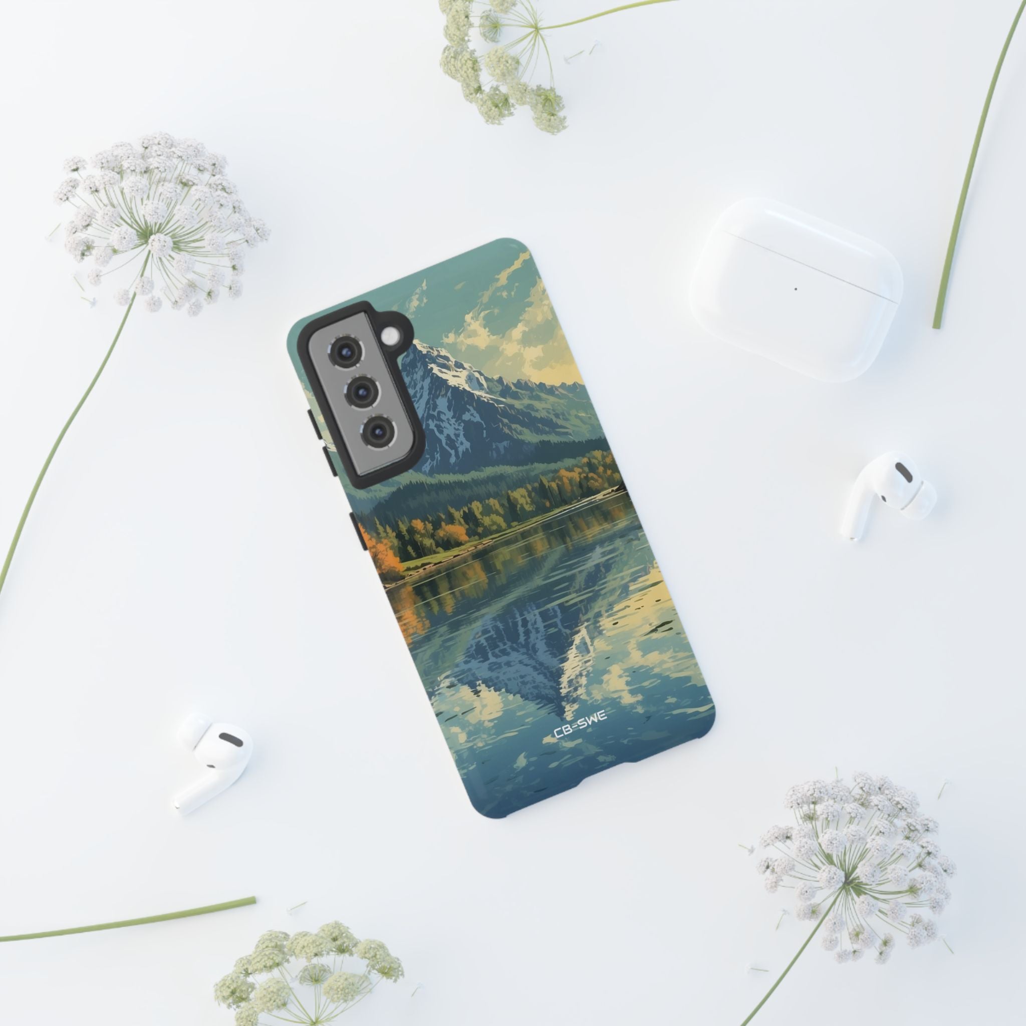 Mountain Reflects Calm - Samsung Case