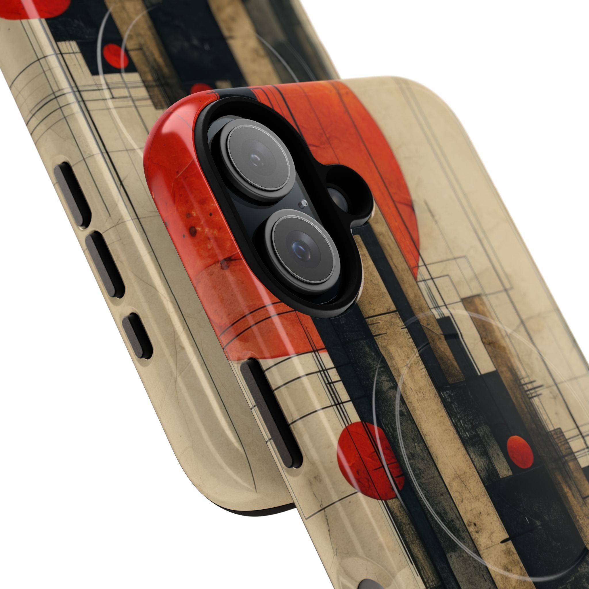 Geometric Cityscape Essence iPhone 16 - Tough+