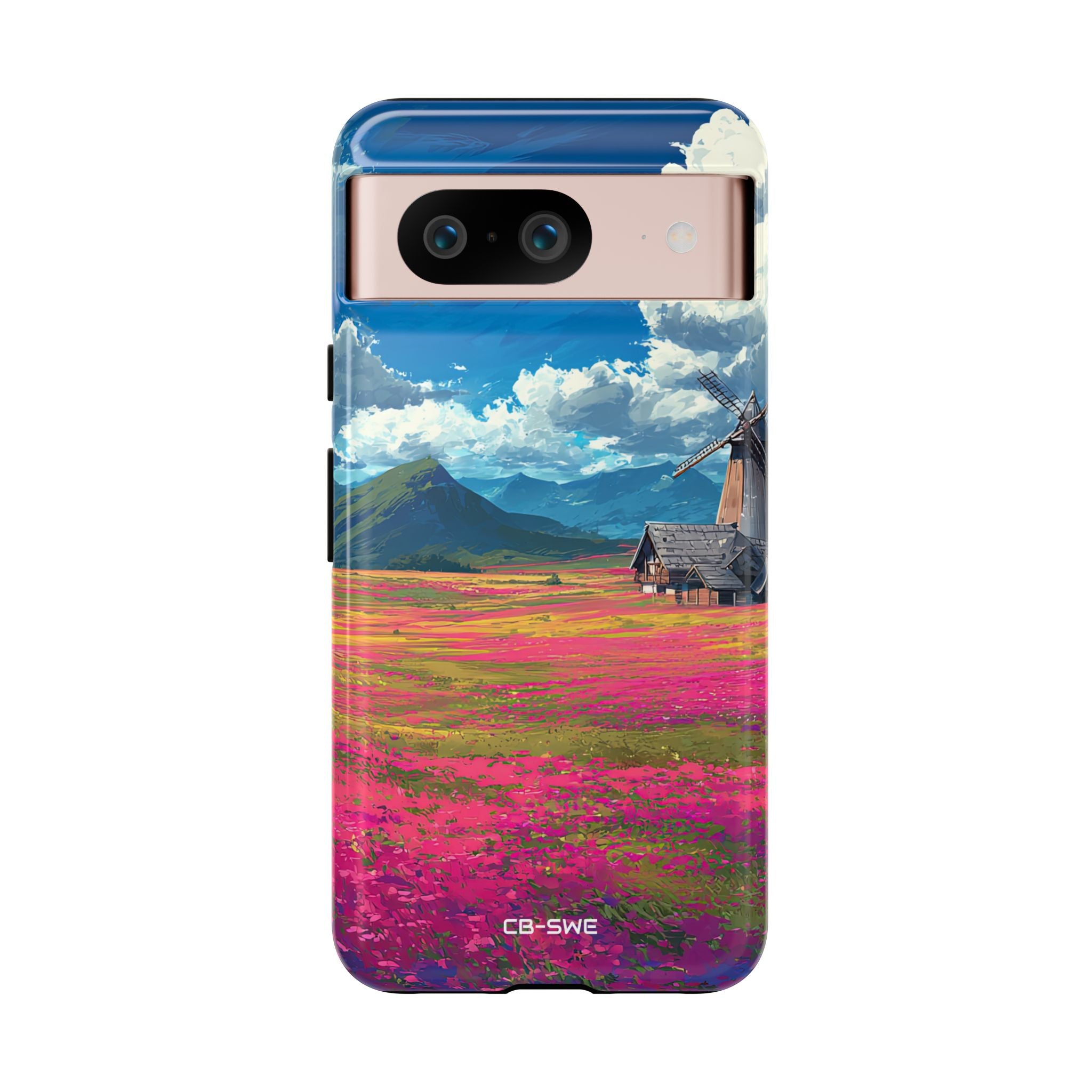 Impressionistic Summer Windmill - Google Pixel Case