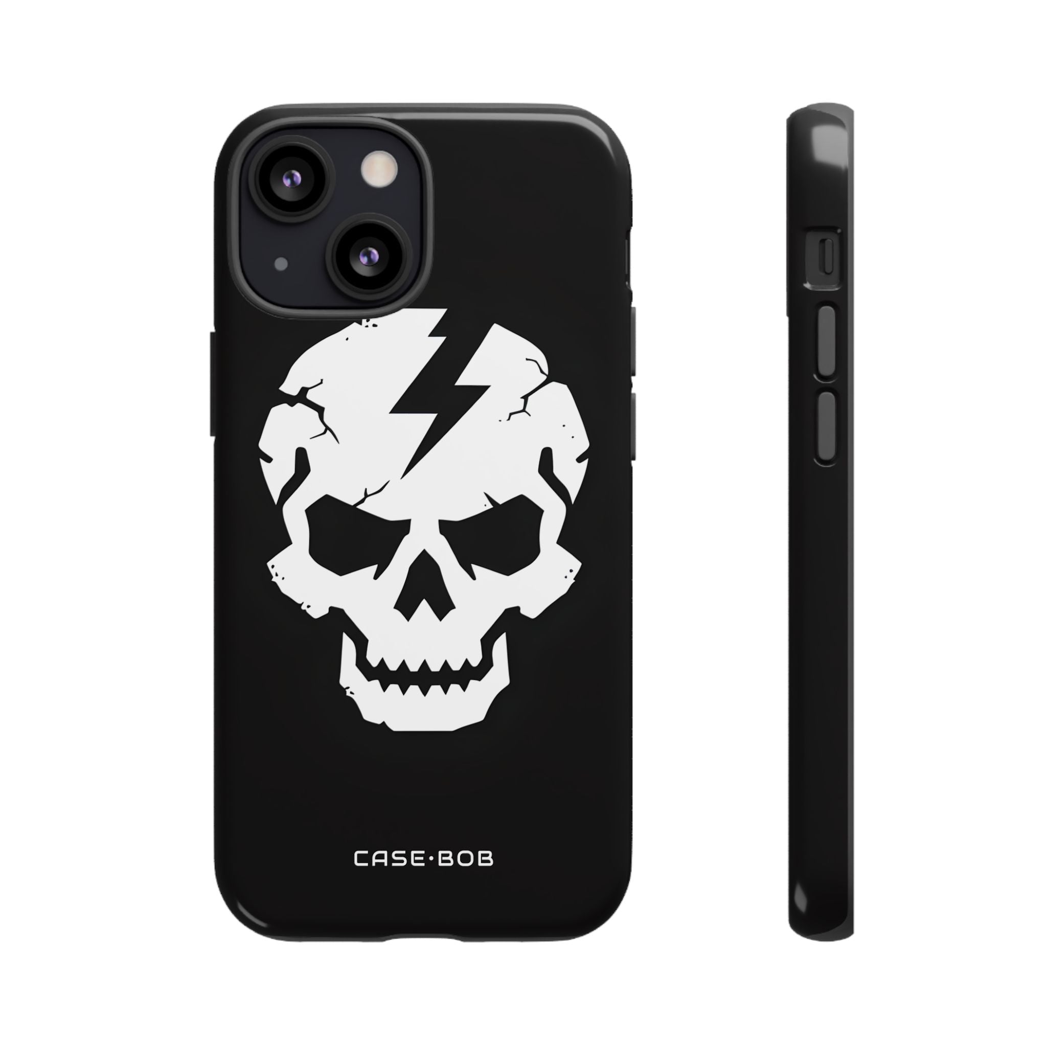 Lightning Skull iPhone 13 Mini Case - Tough