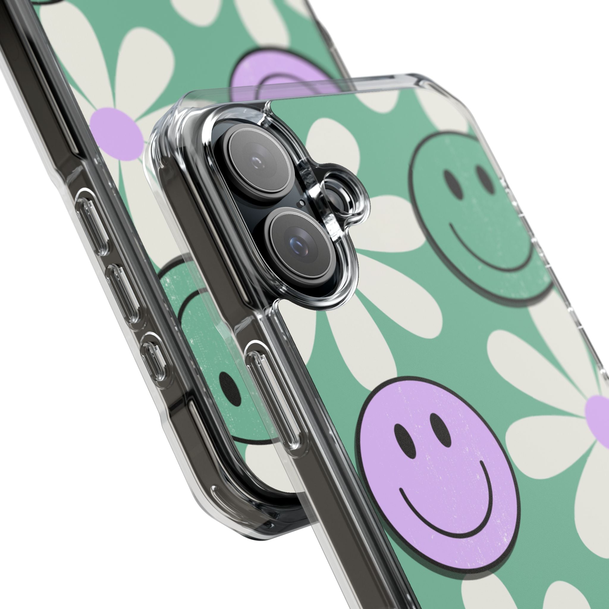 Playful Retro Blooms iPhone Case - Impact