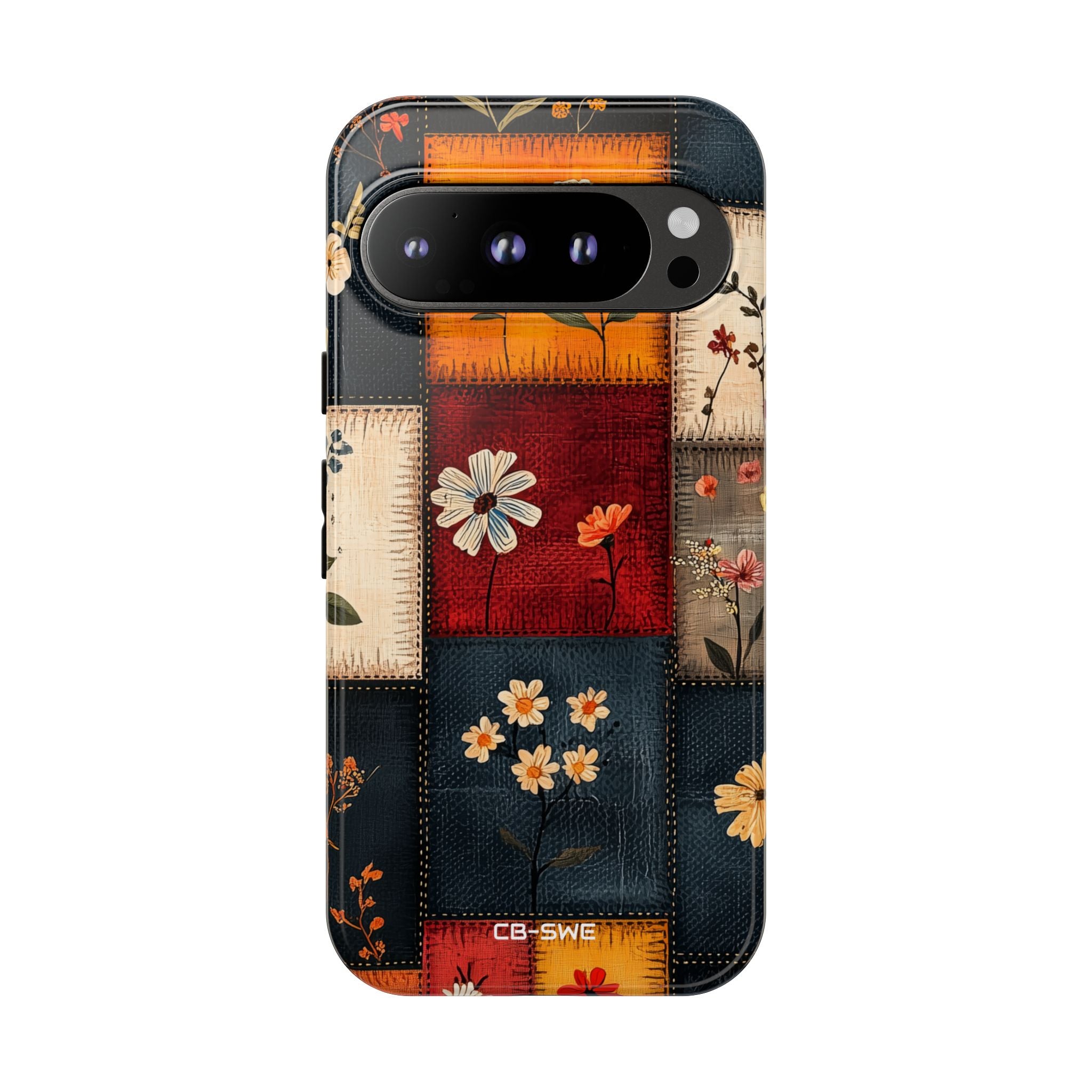 Floral Patches Bloom - Google Pixel Case