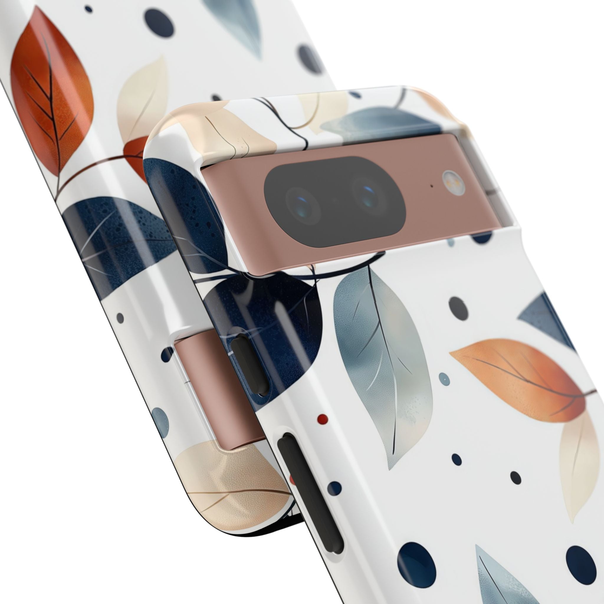 Leaves And Circles - Google Pixel Case