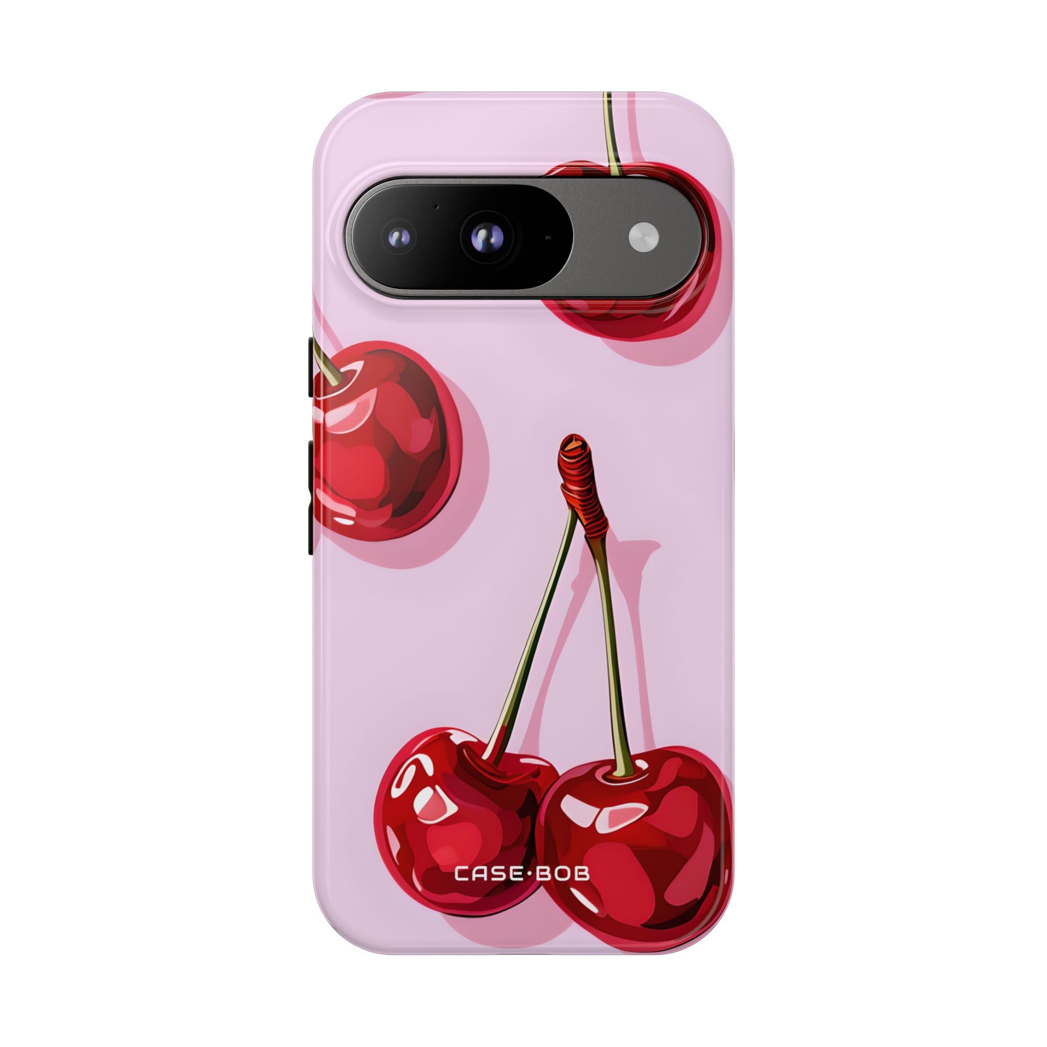 Glossy Cherry Burst Google Pixel 9 Case - Tough