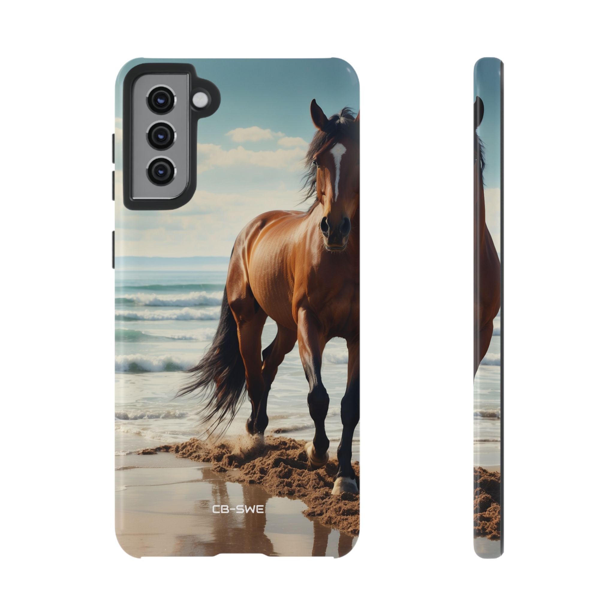 Horse Gallops Shoreline - Samsung Case
