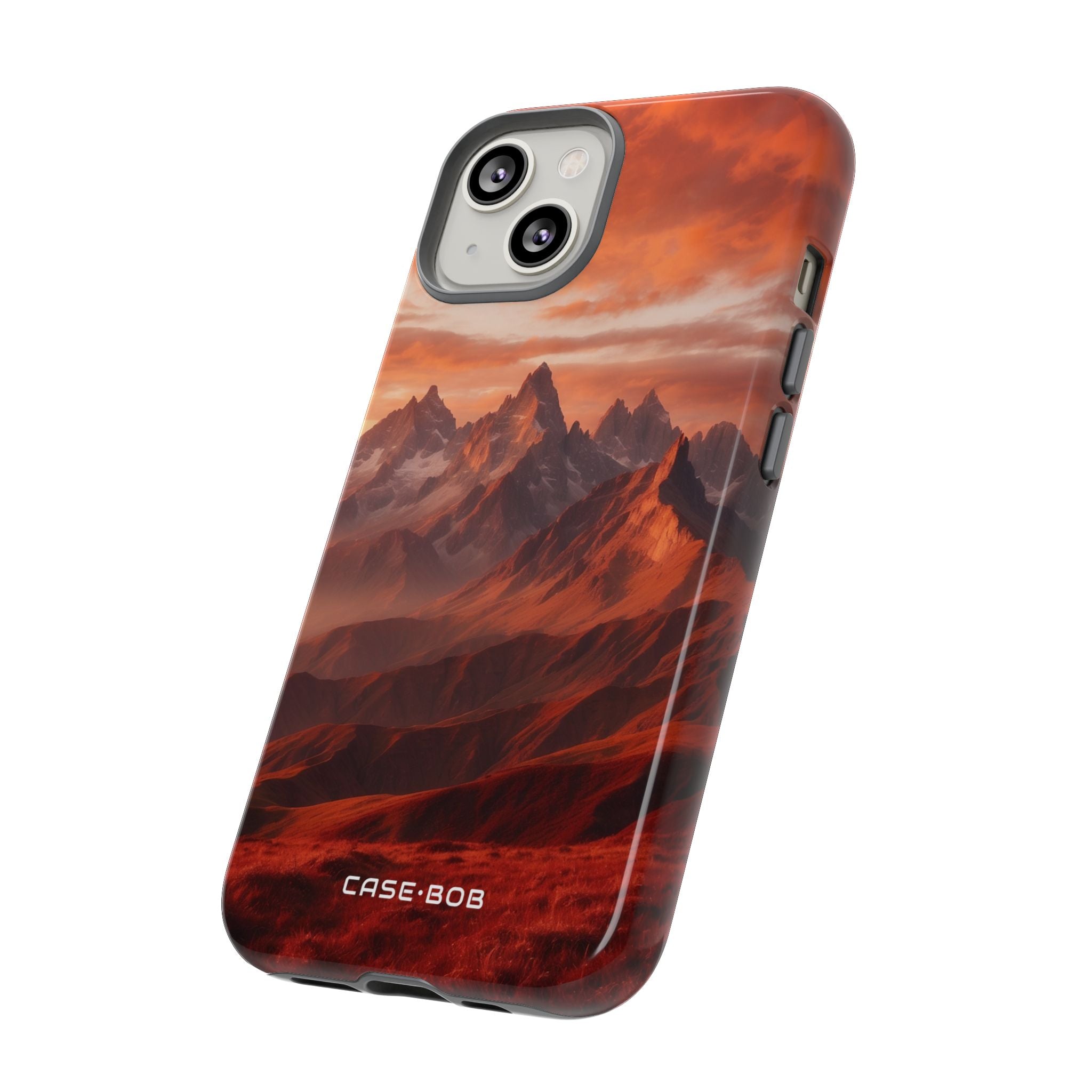 Jagged Glow iPhone 14 Case - Tough