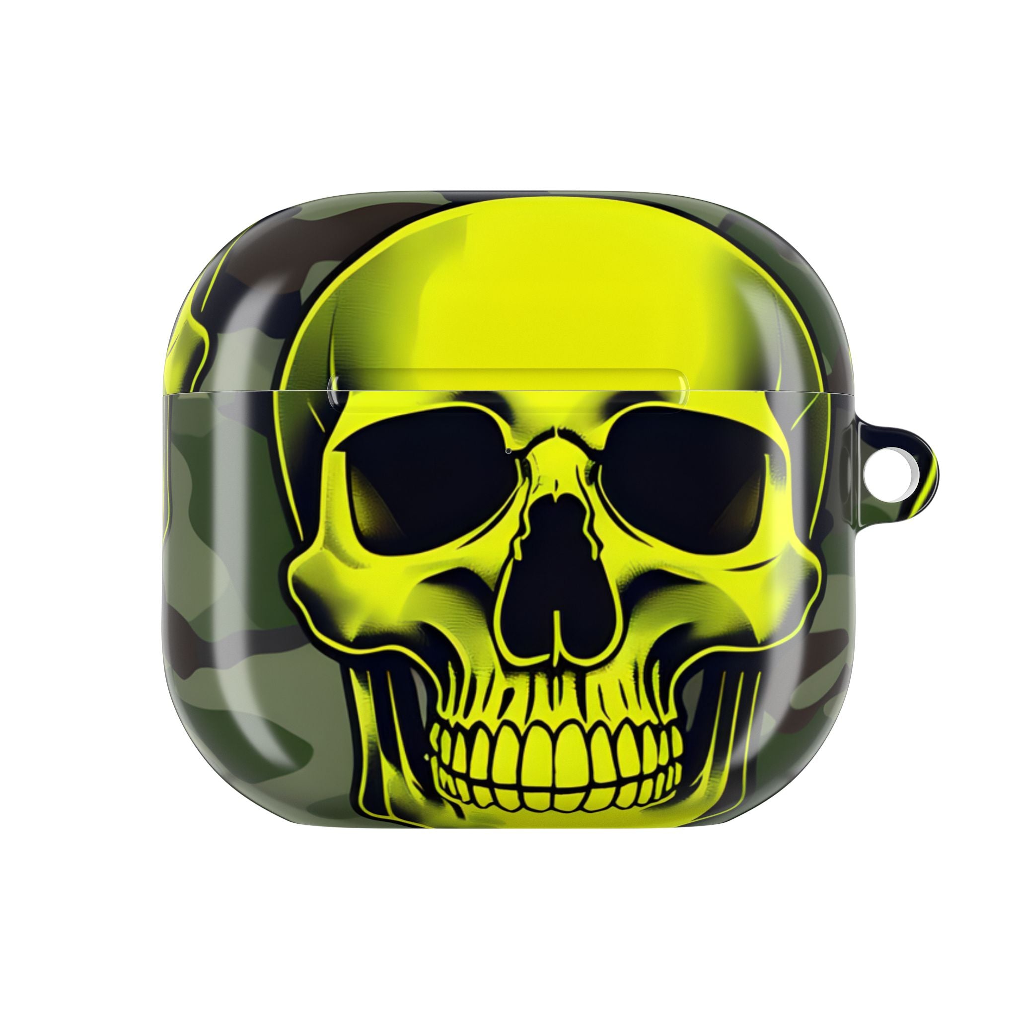 Neon Skull Camo - AirPods Case