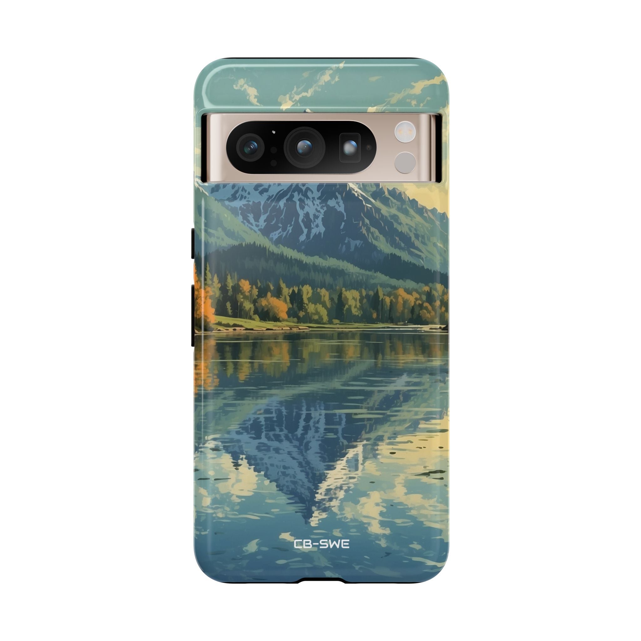 Mountain Reflects Calm - Google Pixel Case
