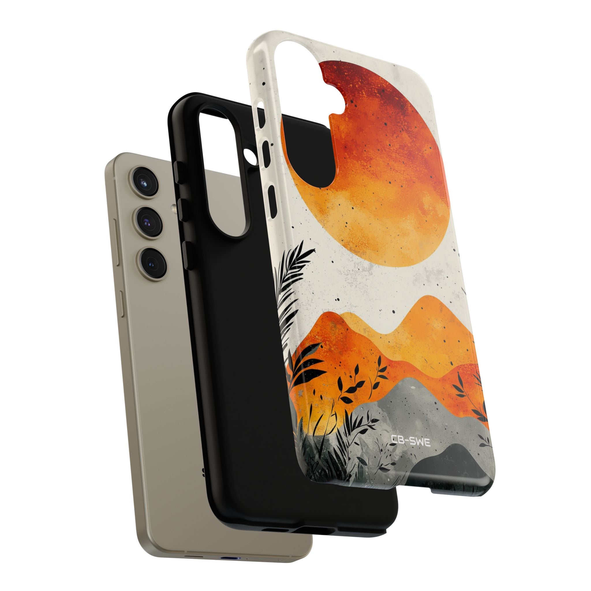 Sun Illuminates Mountains - Samsung Case