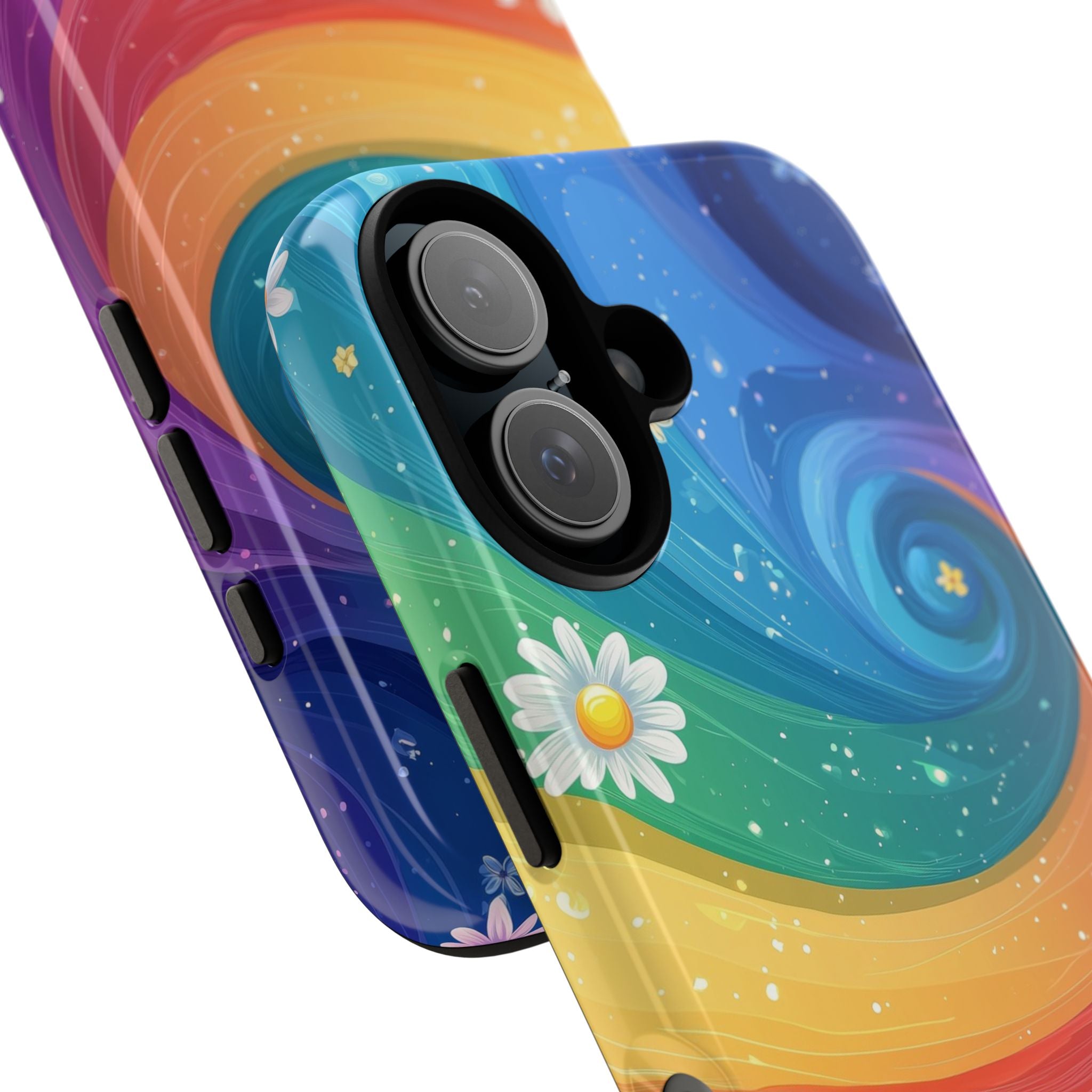 Vortex Bloom iPhone 16 Plus Case - Tough