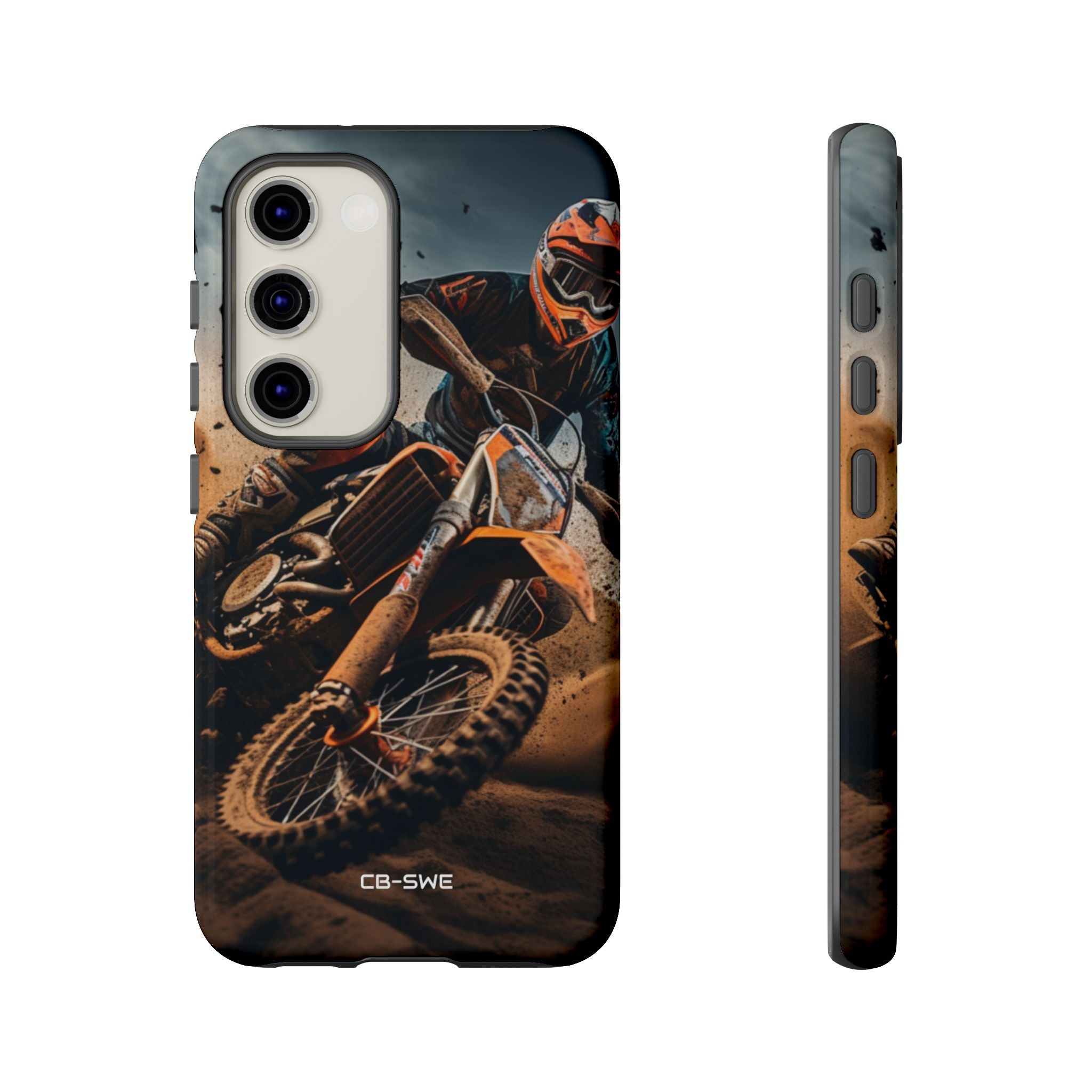 Rider Amidst Desert Fury - Samsung Case