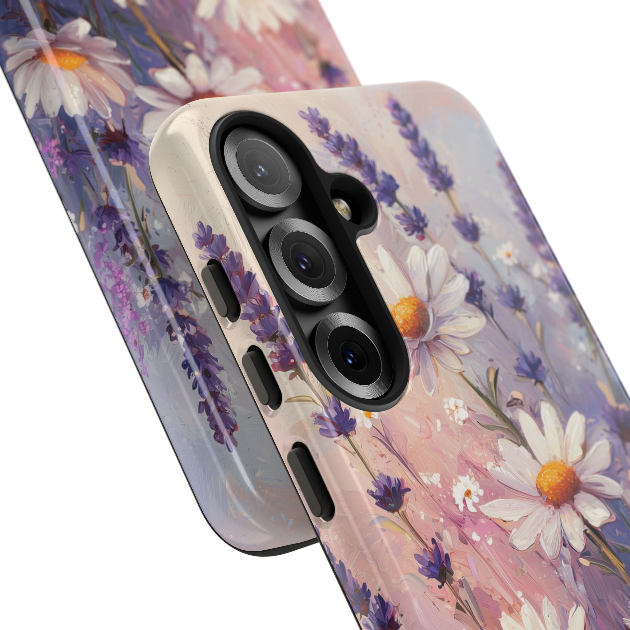 Daisy Lavender Bloom Samsung S25 Case - Tough