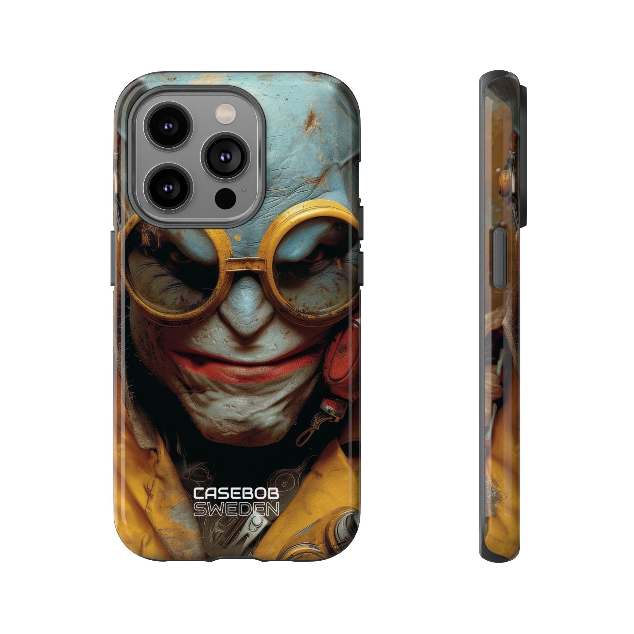 Steampunk Masked Adventurer iPhone 14 - Tough