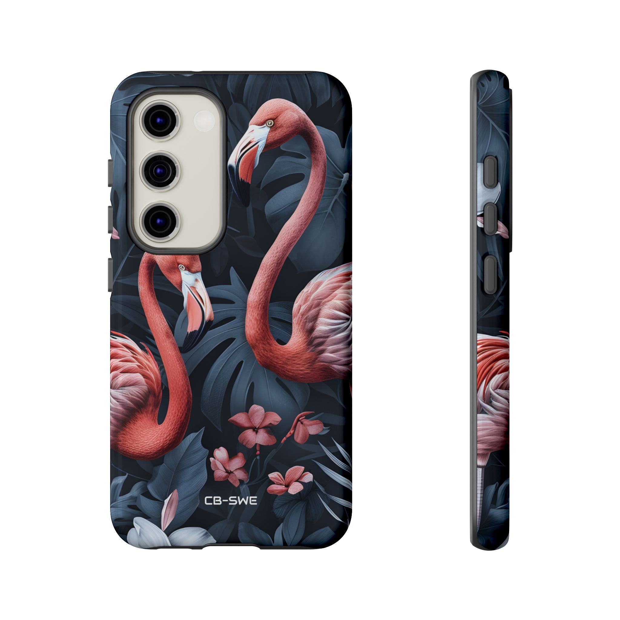 Flamingos Embrace Nature - Samsung Case