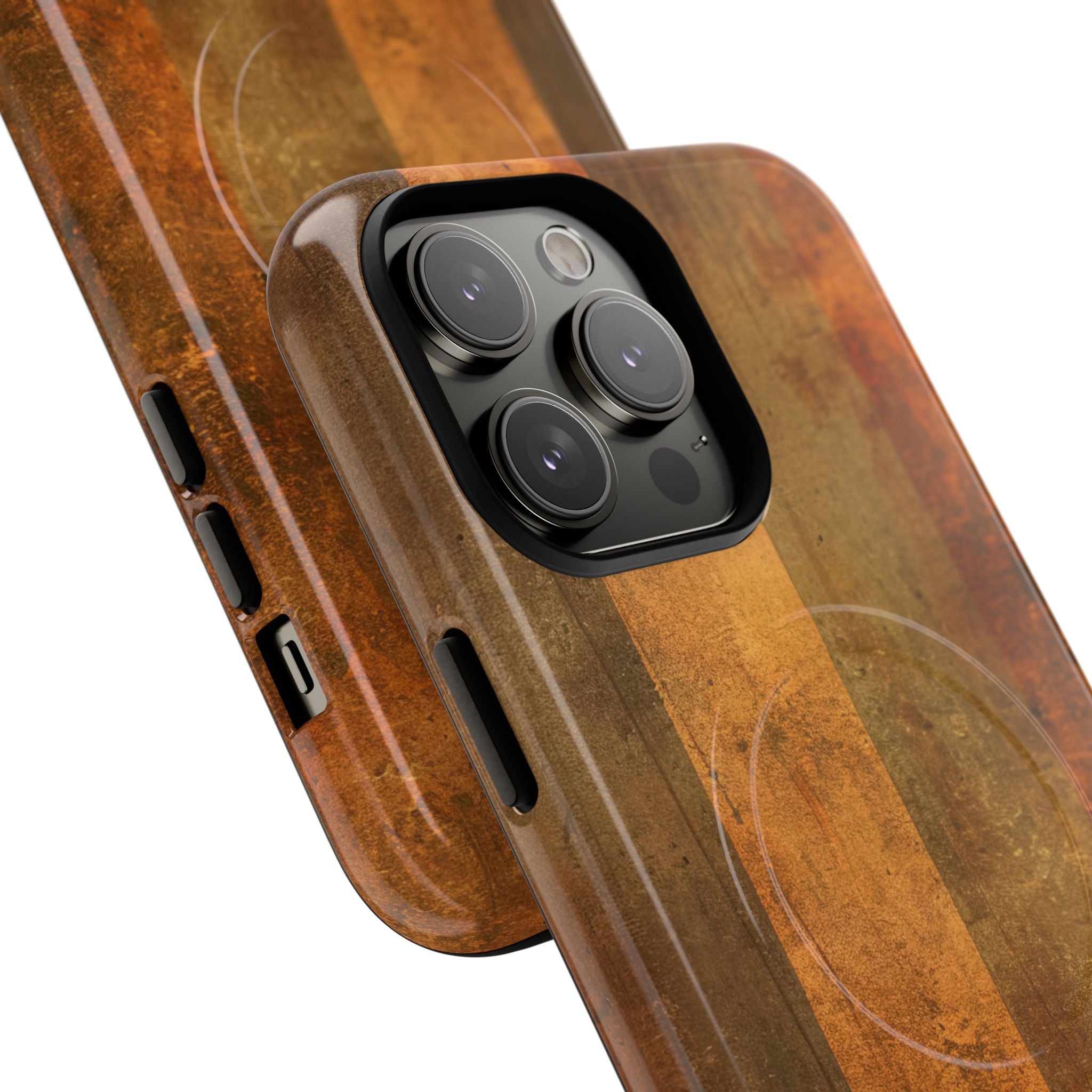 Rustic Striped Texture iPhone 14 - Tough+