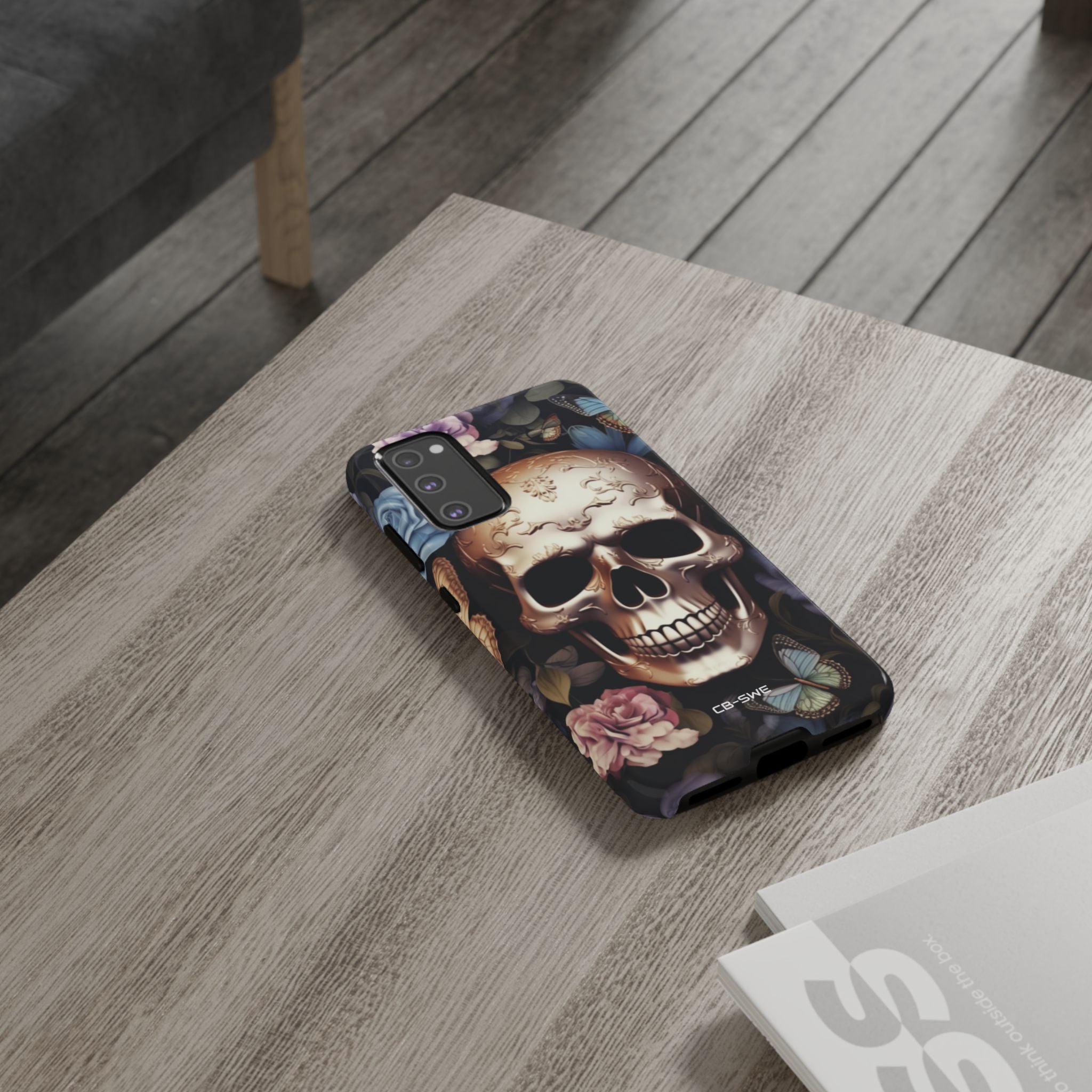 Skull Among Blossoms - Samsung Case