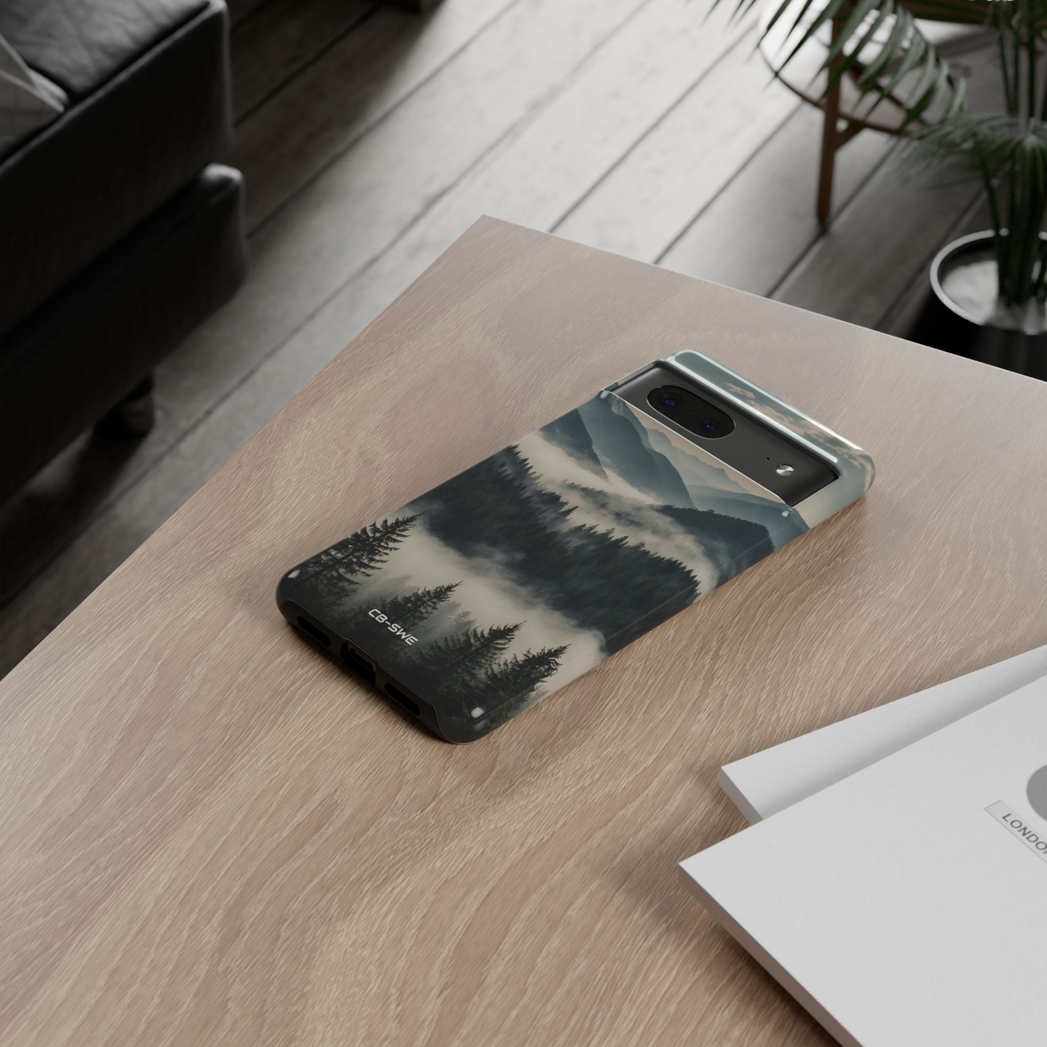 Misty Forest Embrace - Google Pixel Case