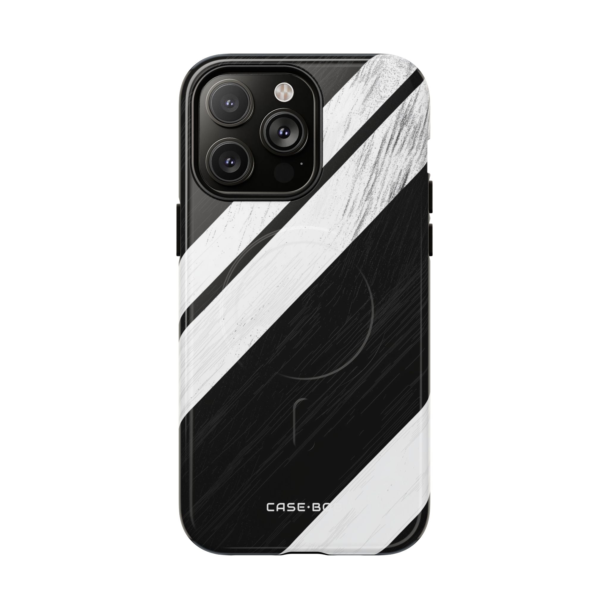 Distressed Stripe Motion iPhone 14 Pro Max Case - Tough+