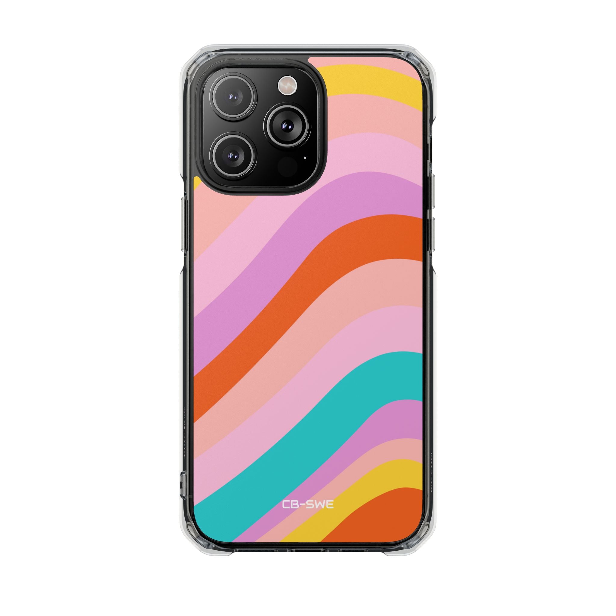 Fluid Color Waves iPhone Case - Impact