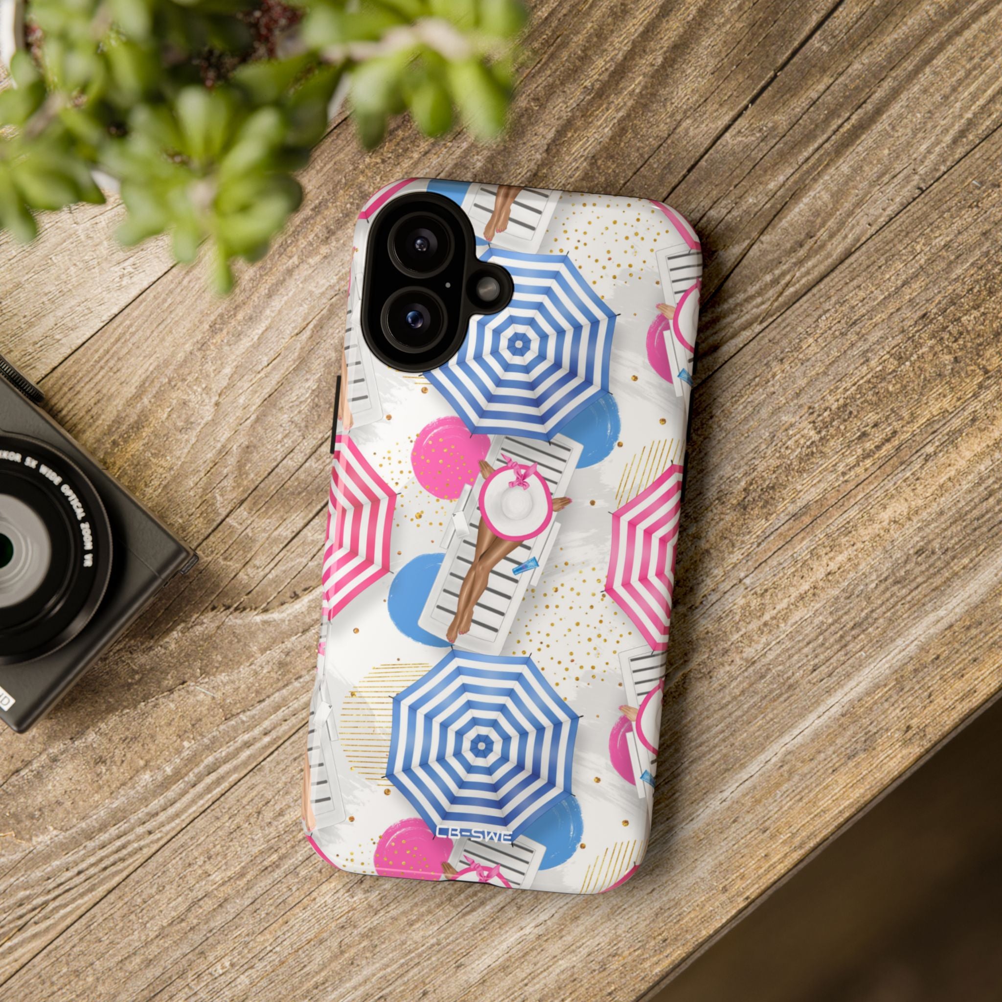 Sun Hats Relaxing - iPhone Case