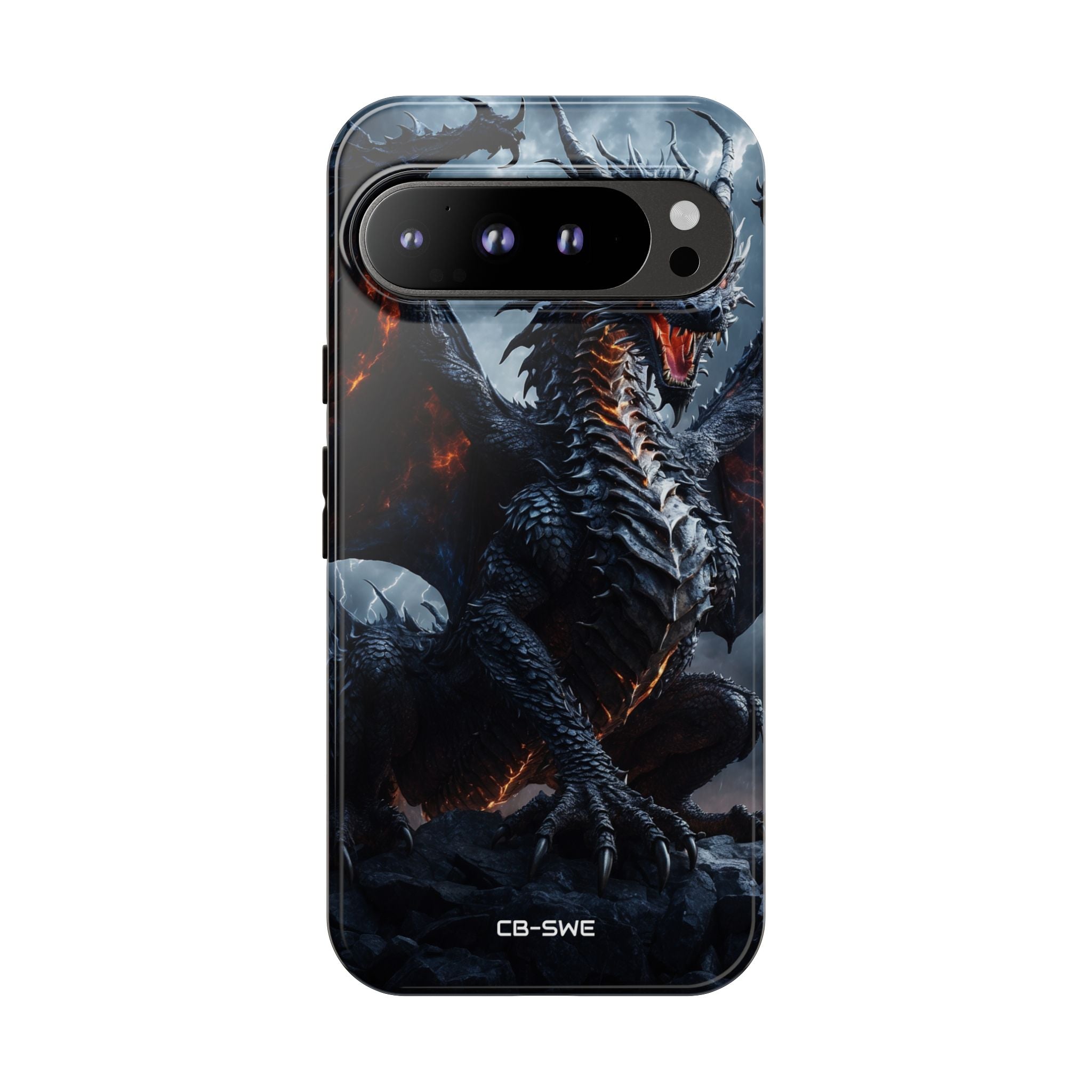 Fiery Wings Unleashed - Google Pixel Case