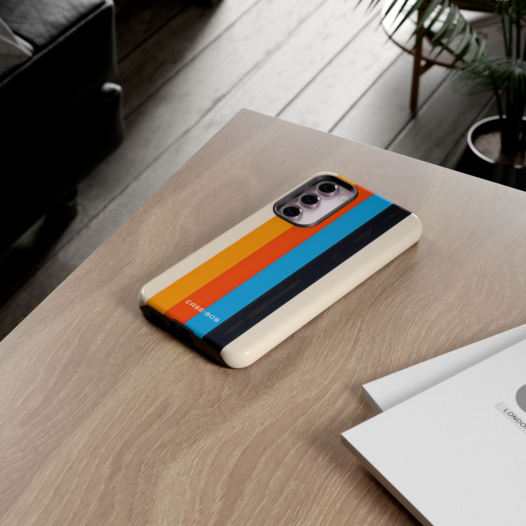 Vivid Stripe Harmony Samsung S23 Plus Case - Tough